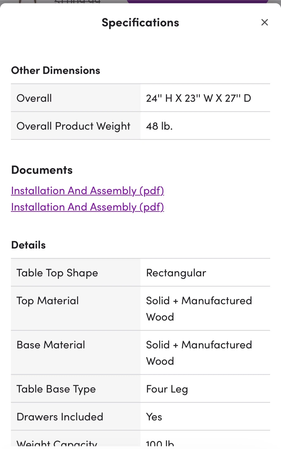Wayfair - Kieran 2-Drawer Nightstand - photo 3