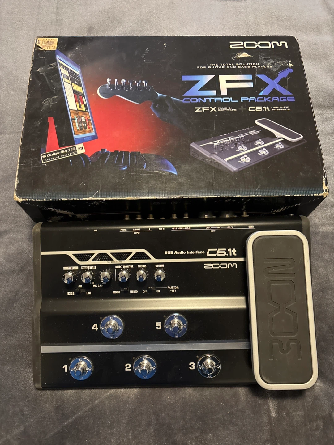 Zoom C5.1t USB Audio Interface