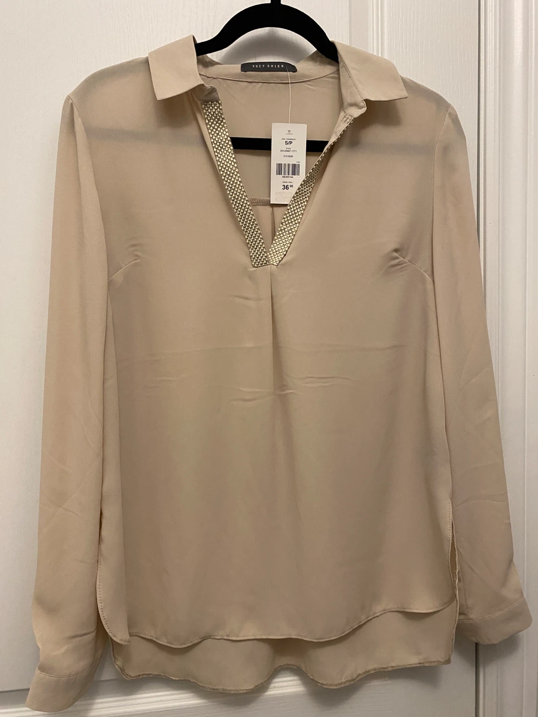 Beige Blouse - Small/Medium - photo 2