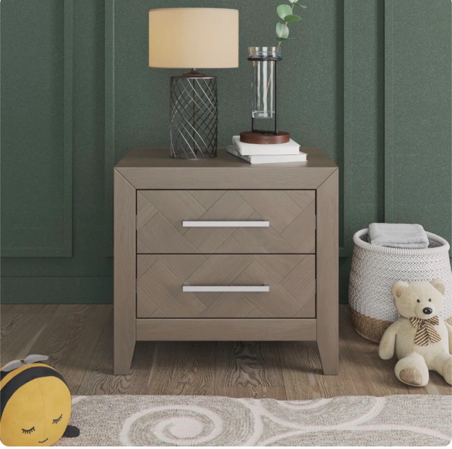Wayfair - Kieran 2-Drawer Nightstand
