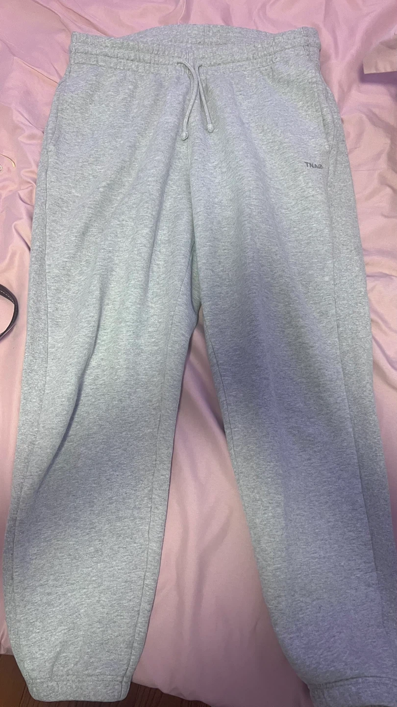 TNA Sweatfleece Cozy Fleece Boyfriend Fit Sweatpants Size M