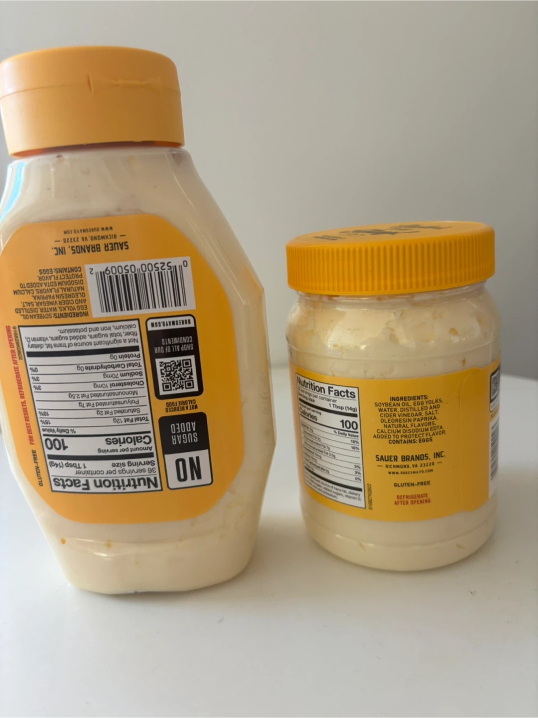 Duke's Real Mayonnaise (2 Jars) - photo 3