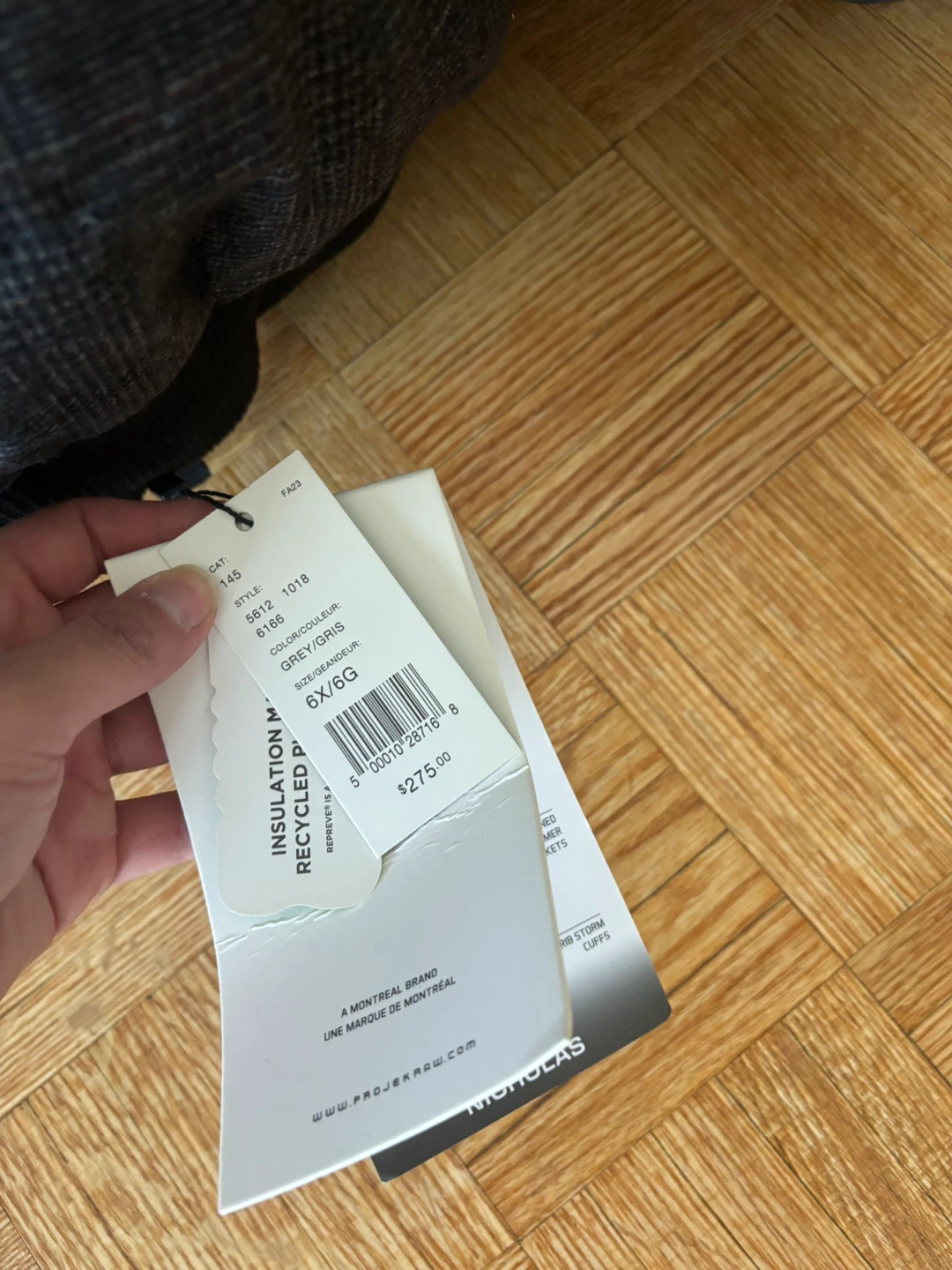 Projek Raw Men's Winter Jacket Size 6X - photo 5