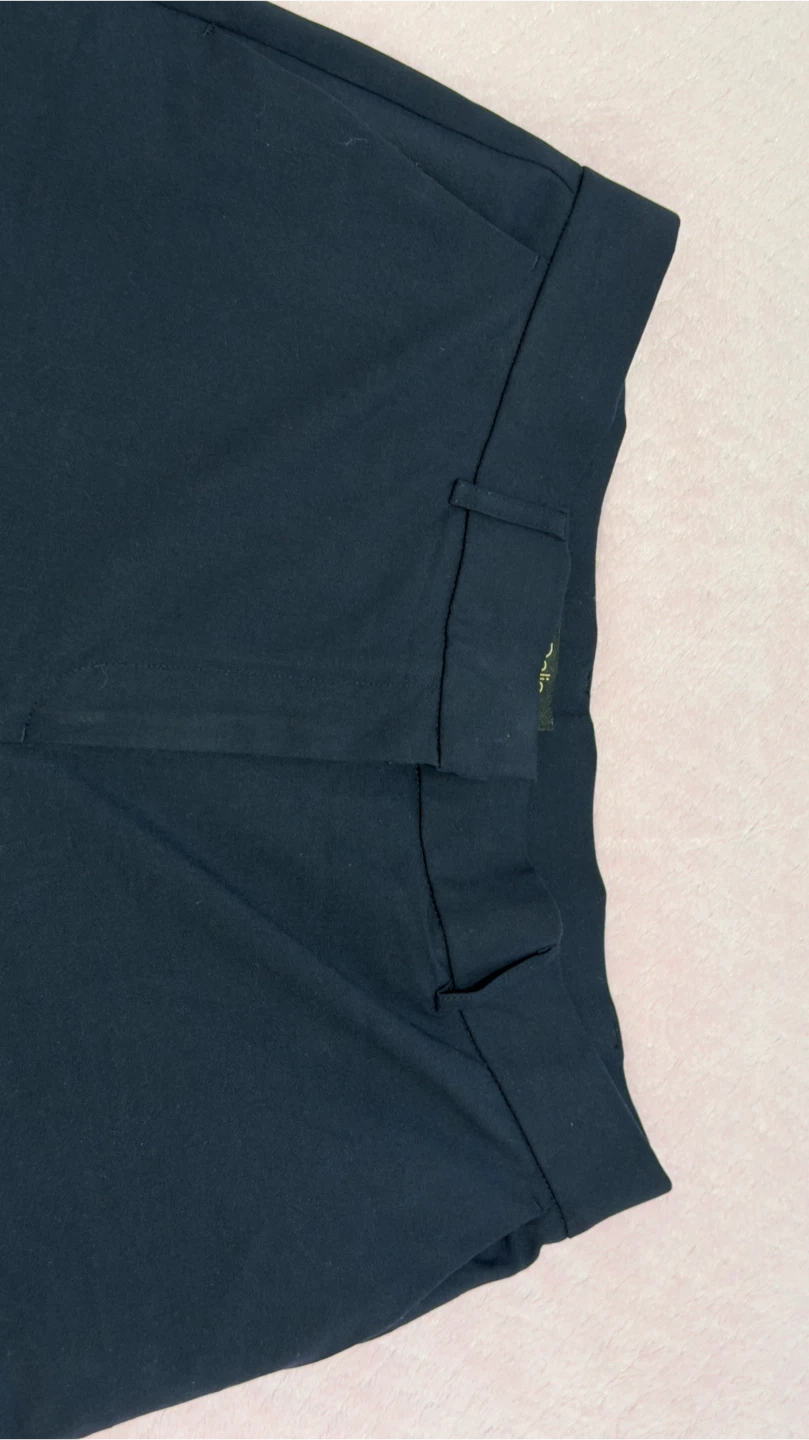Dalia Navy Wide-Leg Pants Size 12 - photo 2