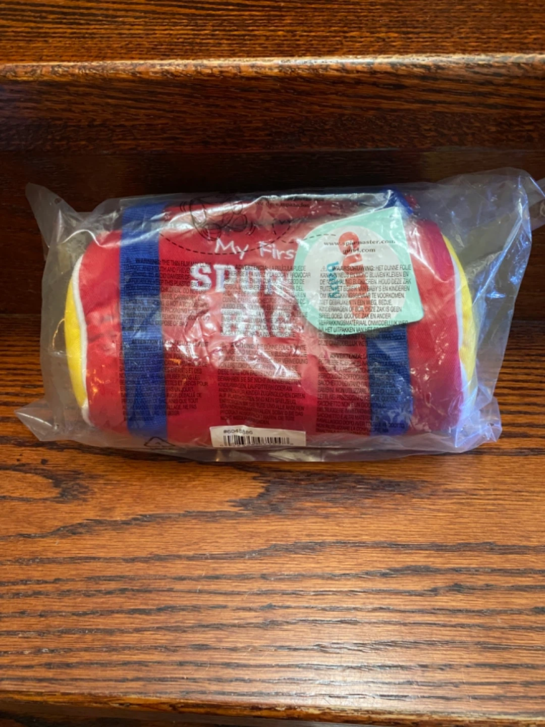 Baby GUND My First Sports Bag Plush Playset