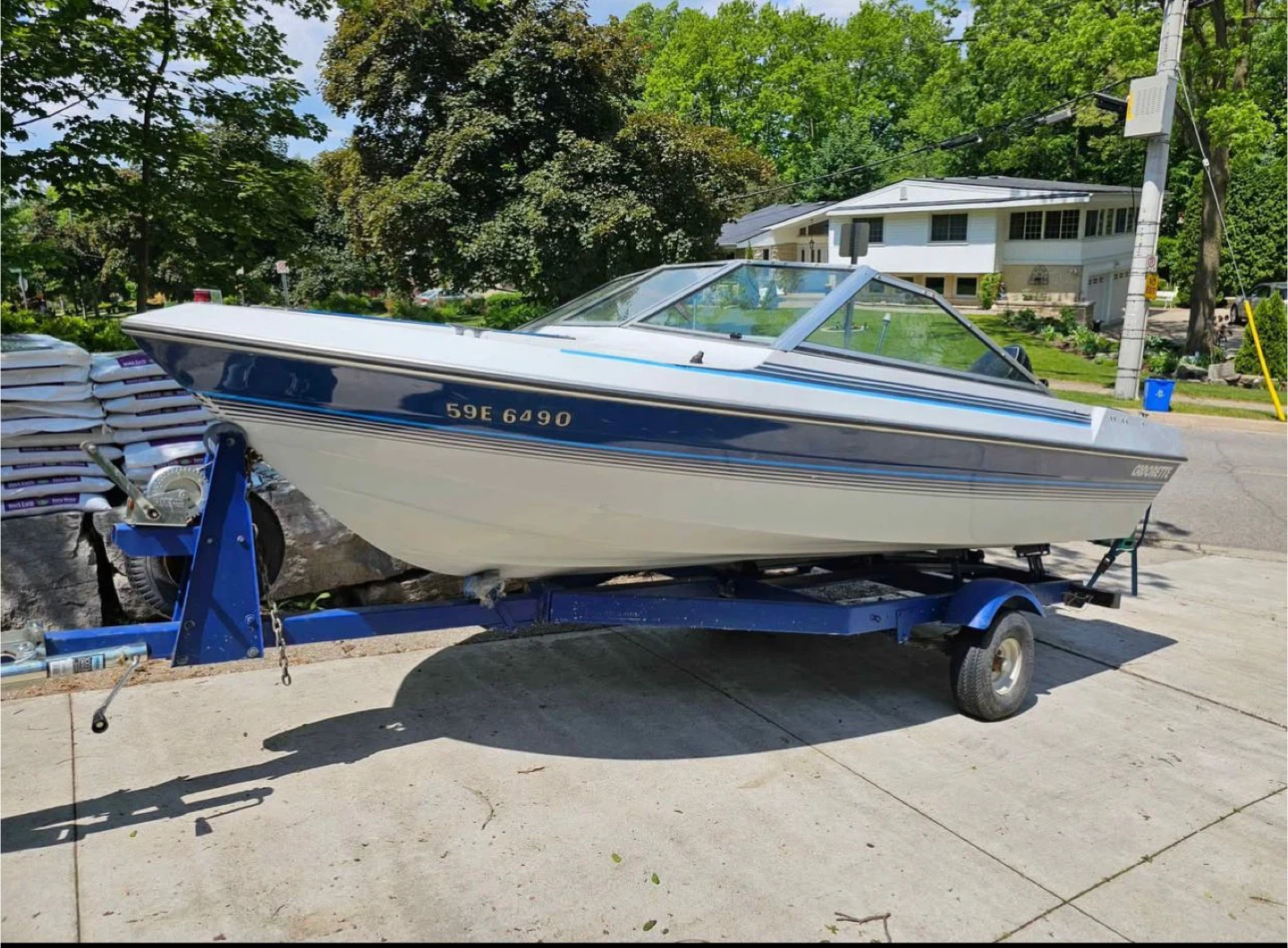 Cadorette Boat with Mercury 50 Engine - photo 3