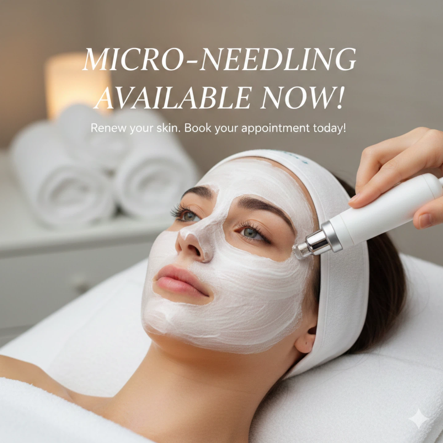 Micro-Needling Service Available Now!