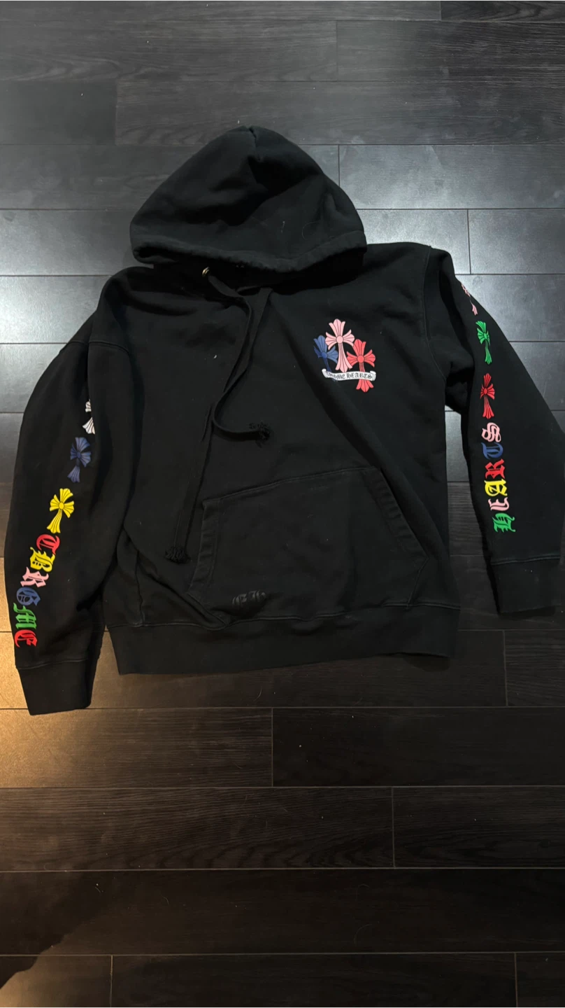 $60 Medium Chrome hearts hoodie - photo 2