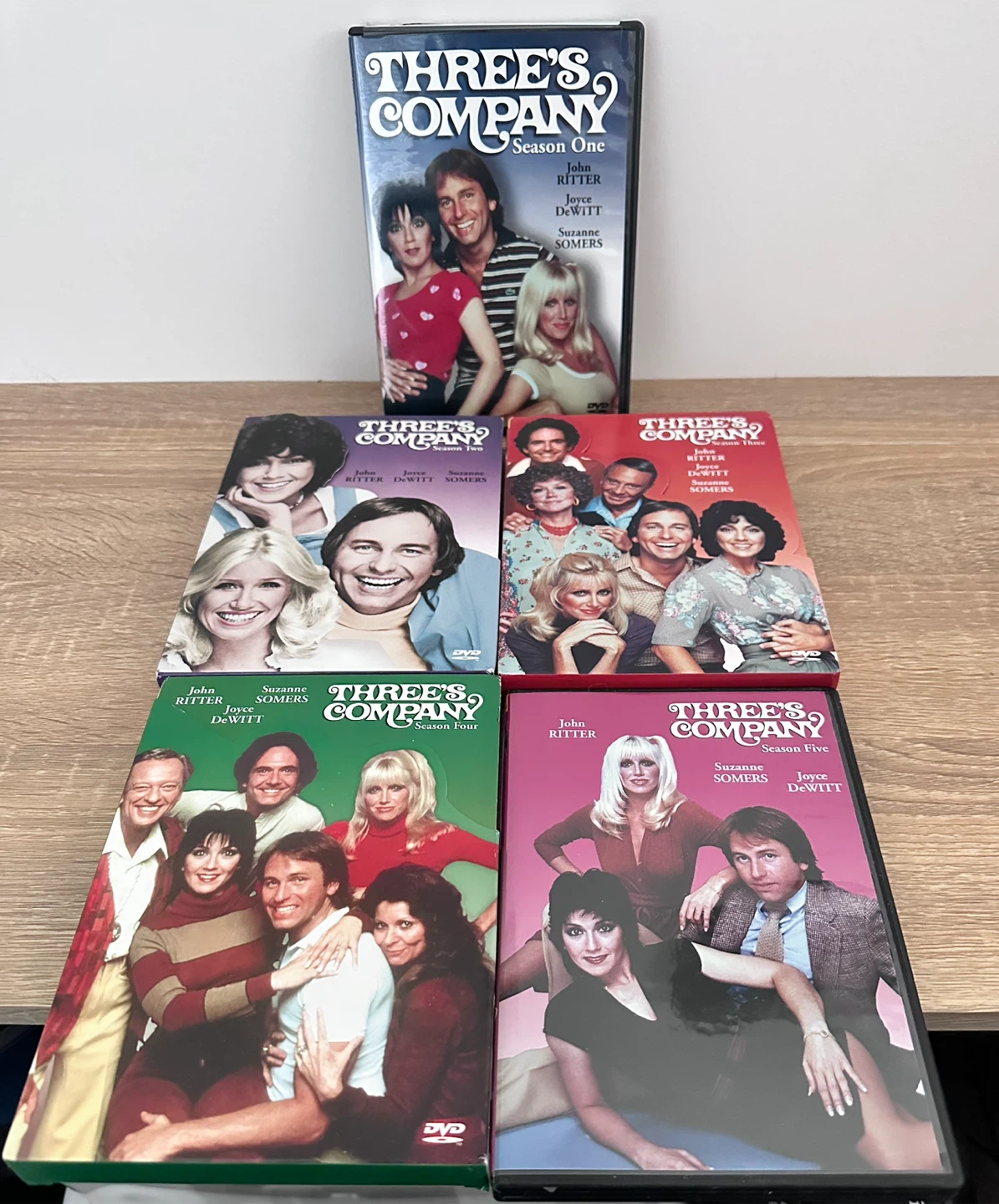 Three's Company DVD Seasons 1-5 Collection