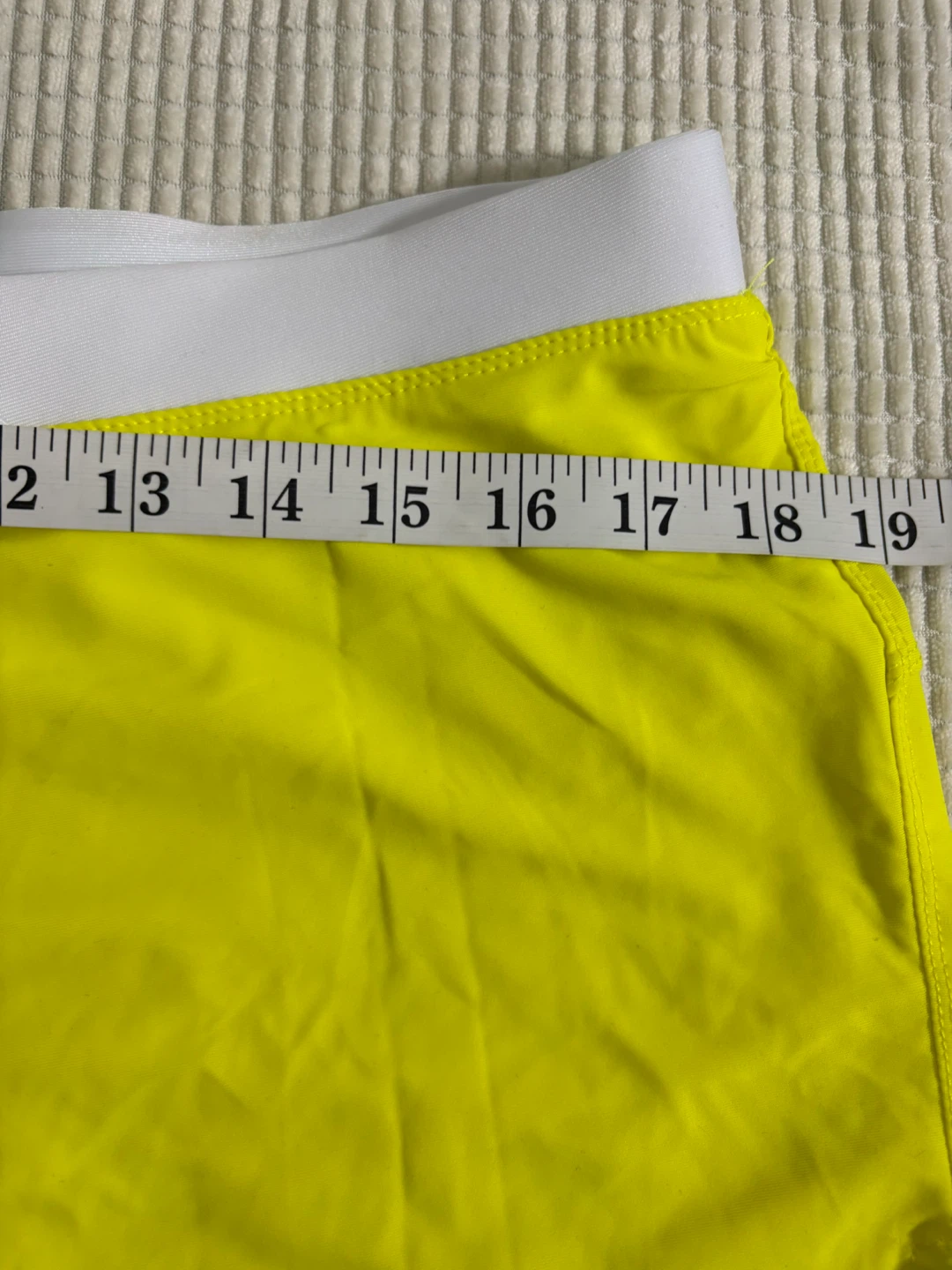 Men's Yellow Swim Trunks Shorts XL - photo 4