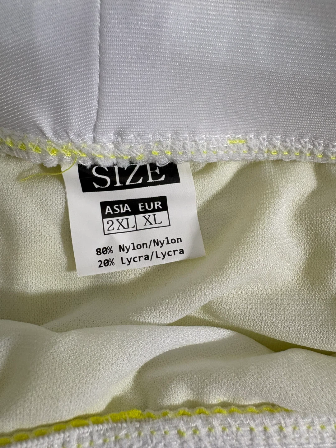 Men's Yellow Swim Trunks Shorts XL - photo 3