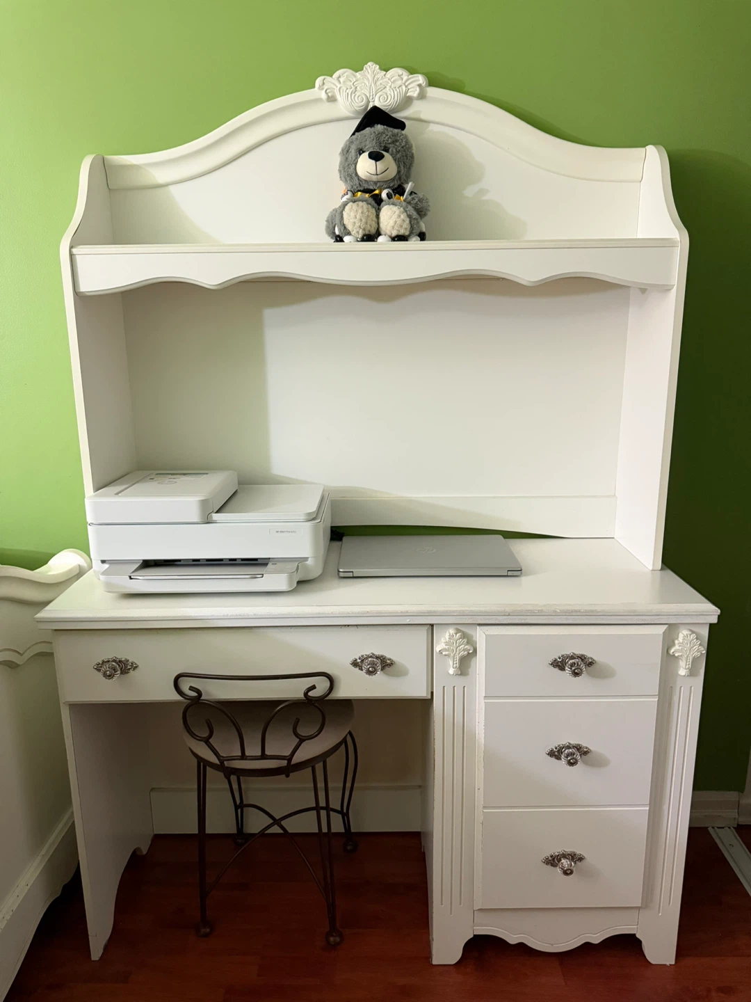3-piece White french provincial room set