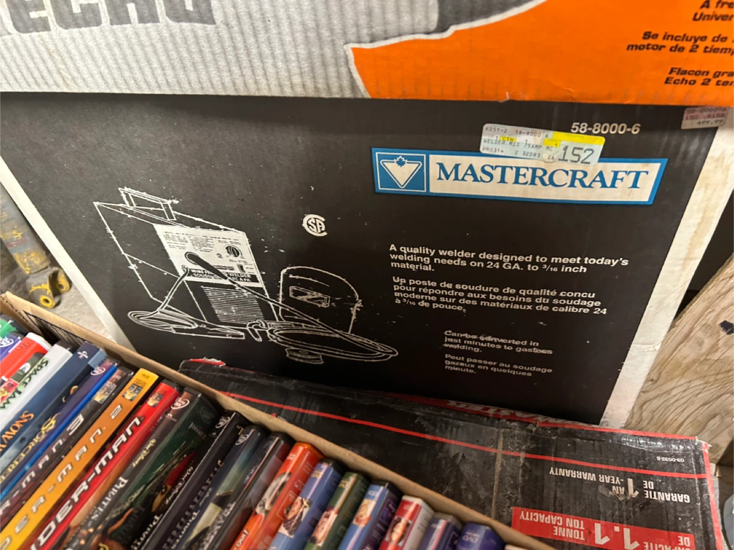 Mastercraft Welder 58-8000-6