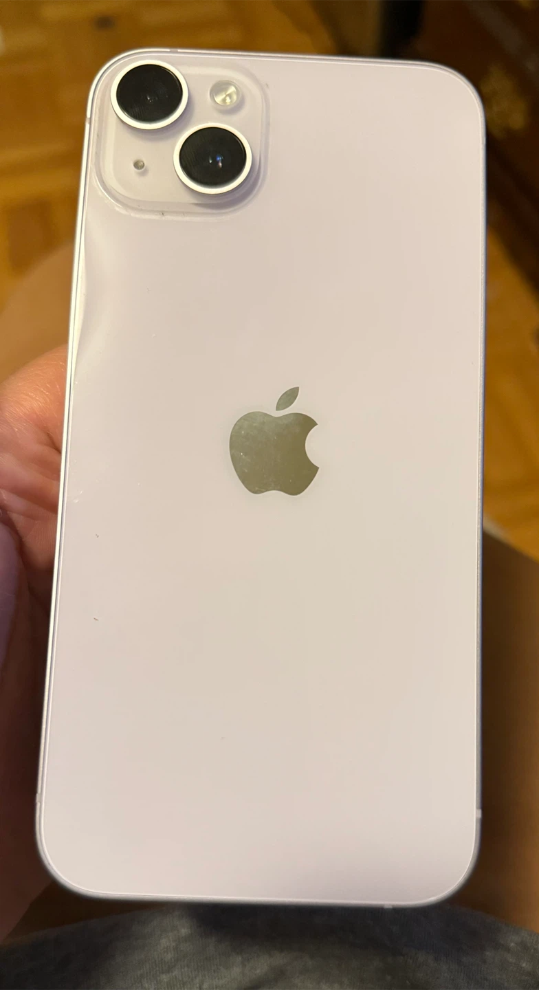 Apple iPhone 14 plus purple with matching case - photo 2