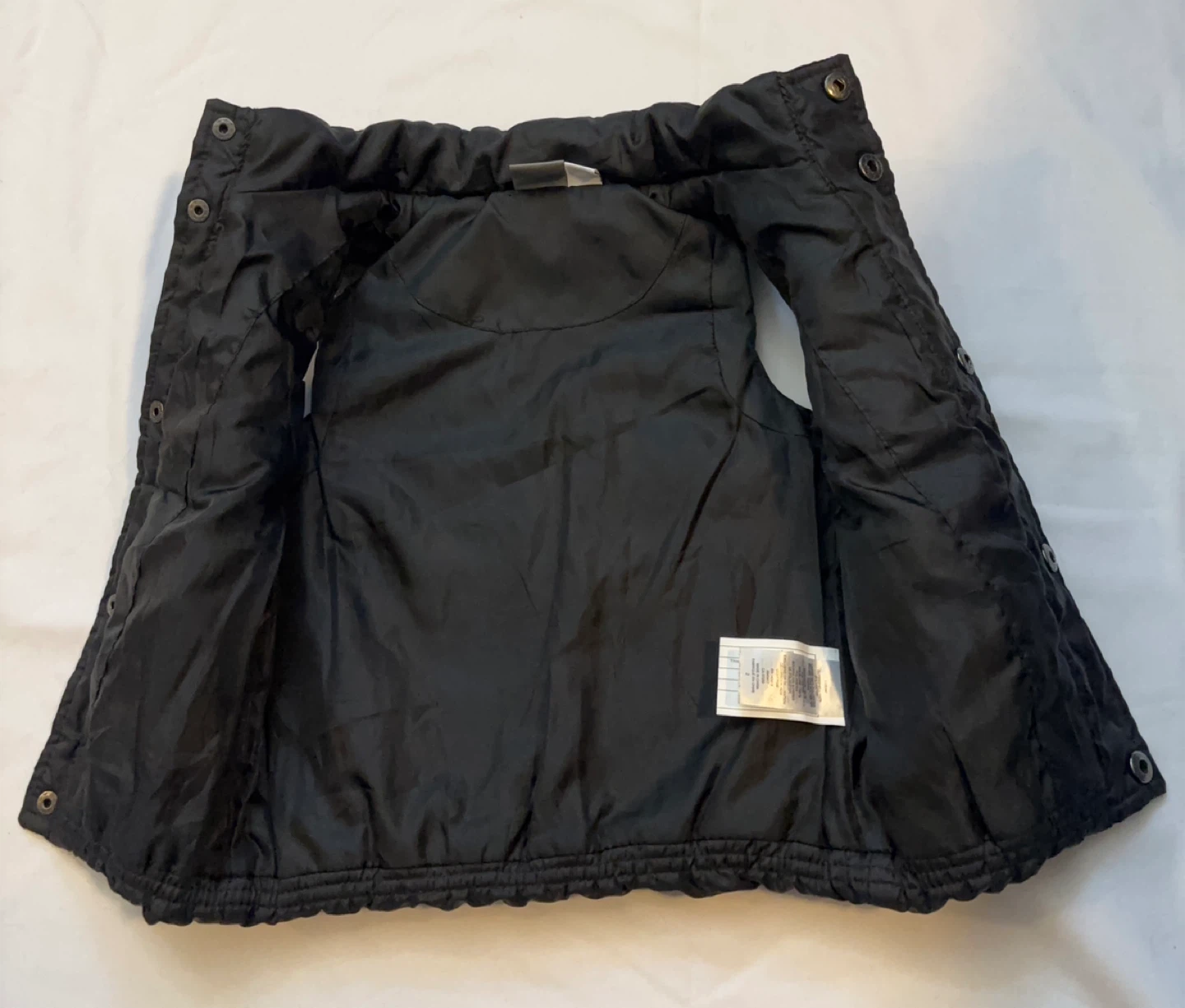 Puma Black Puffer Vest - Size 2 - photo 3