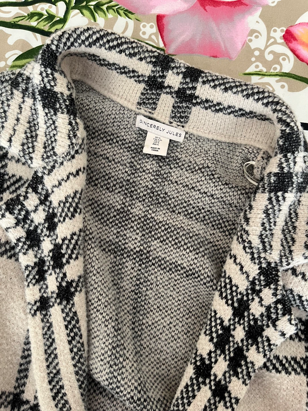 Sincerely Jules Plaid Cardigan - photo 3