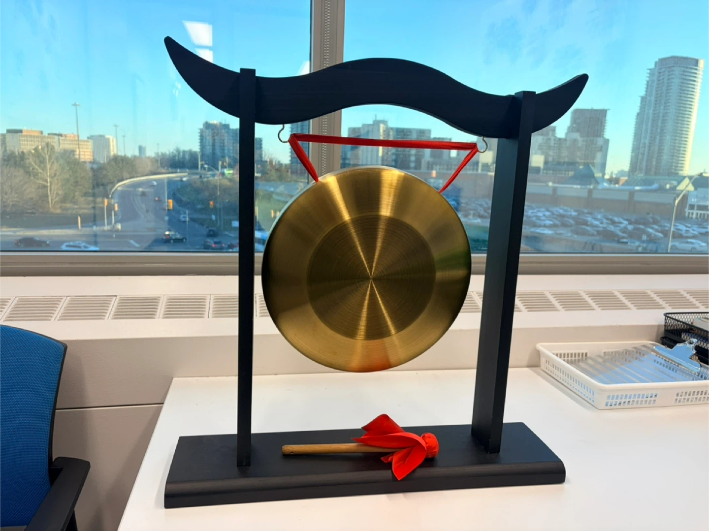 Desk Gong with Mallet