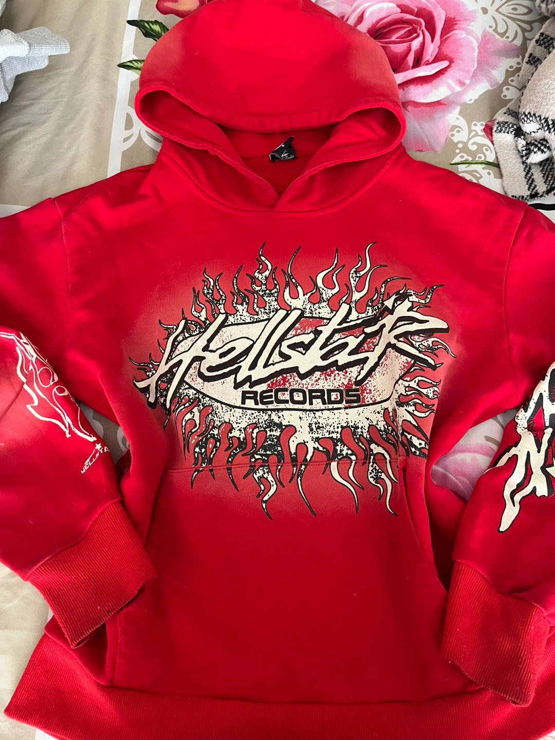 Hellstar Records Hoodie - Red