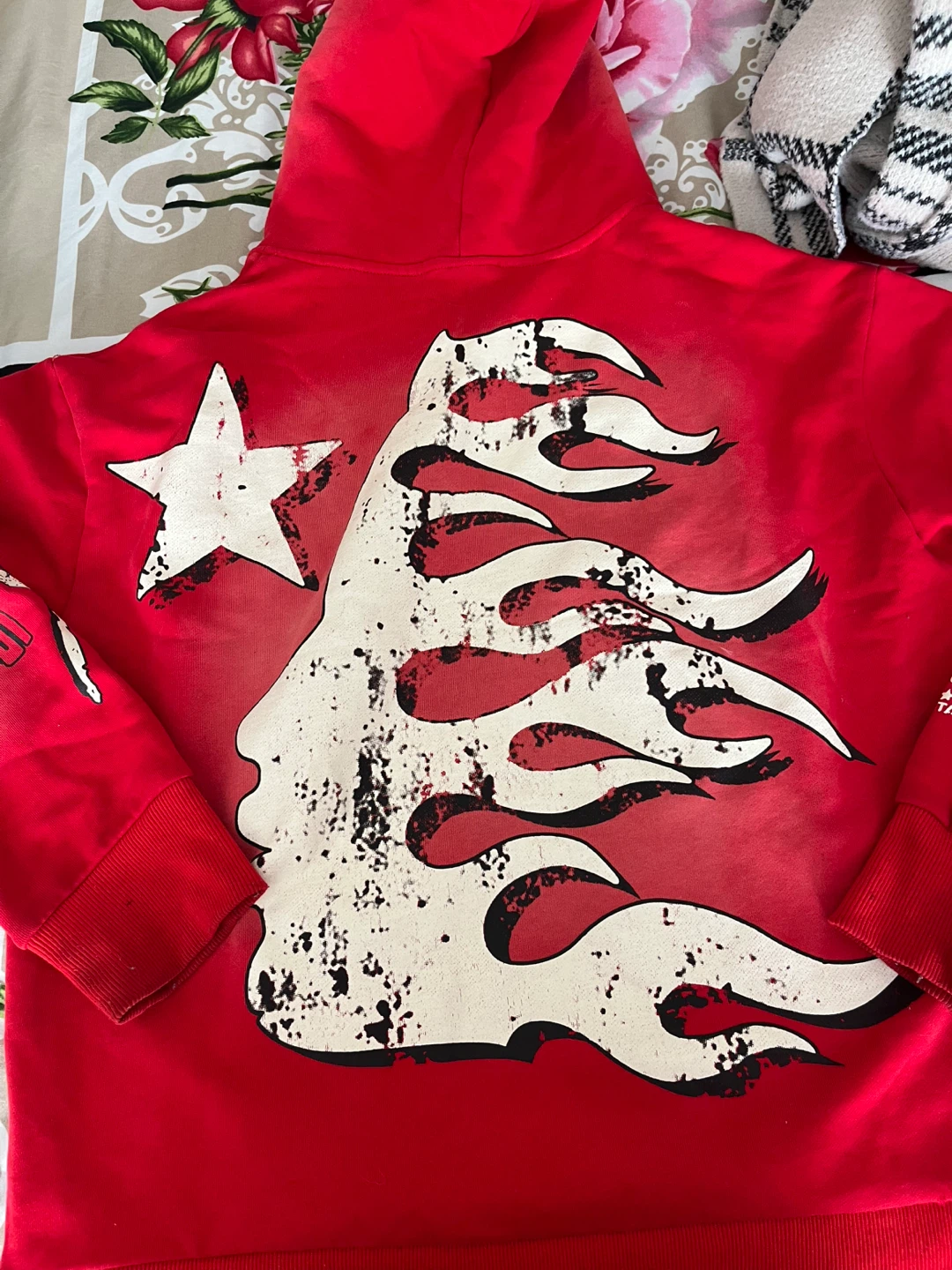 Hellstar Records Hoodie - Red - photo 5