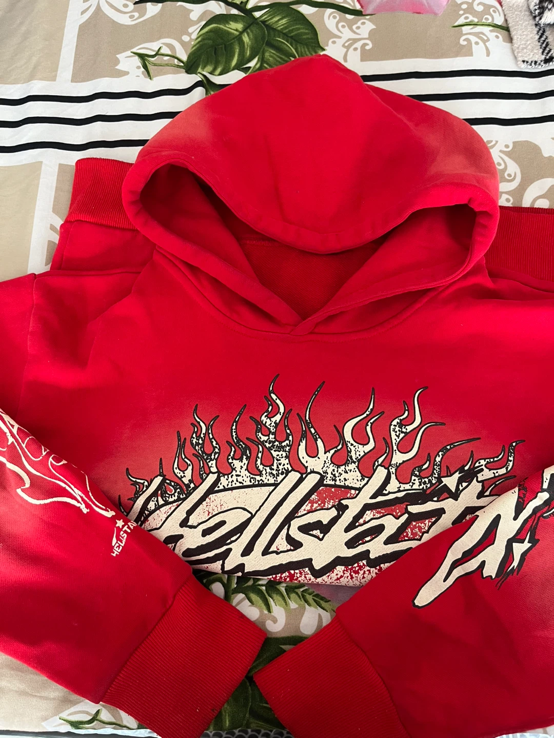 Hellstar Records Hoodie - Red - photo 2