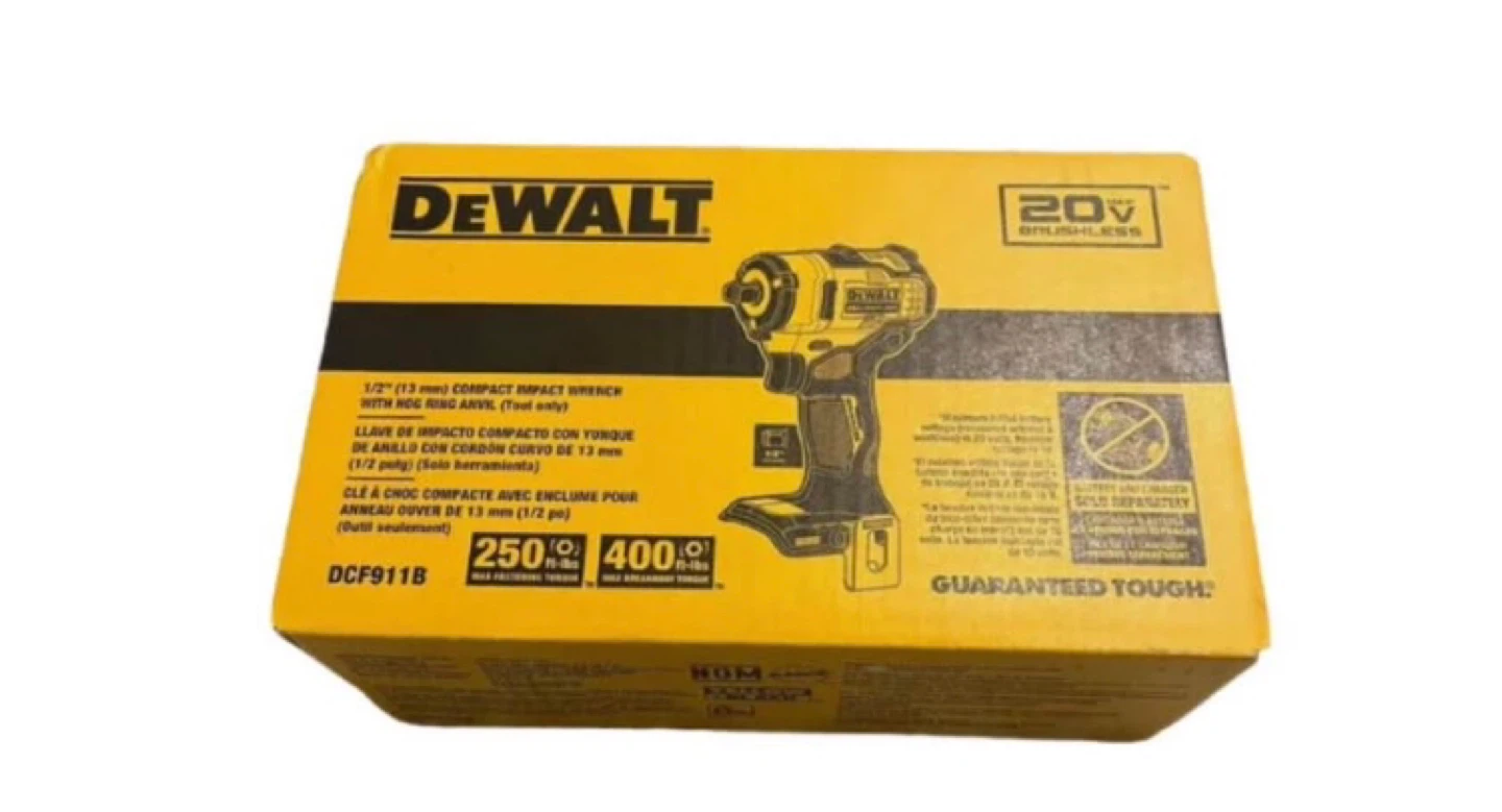 DEWALT 20V MAX 1/2” Impact Wrench [NEW]