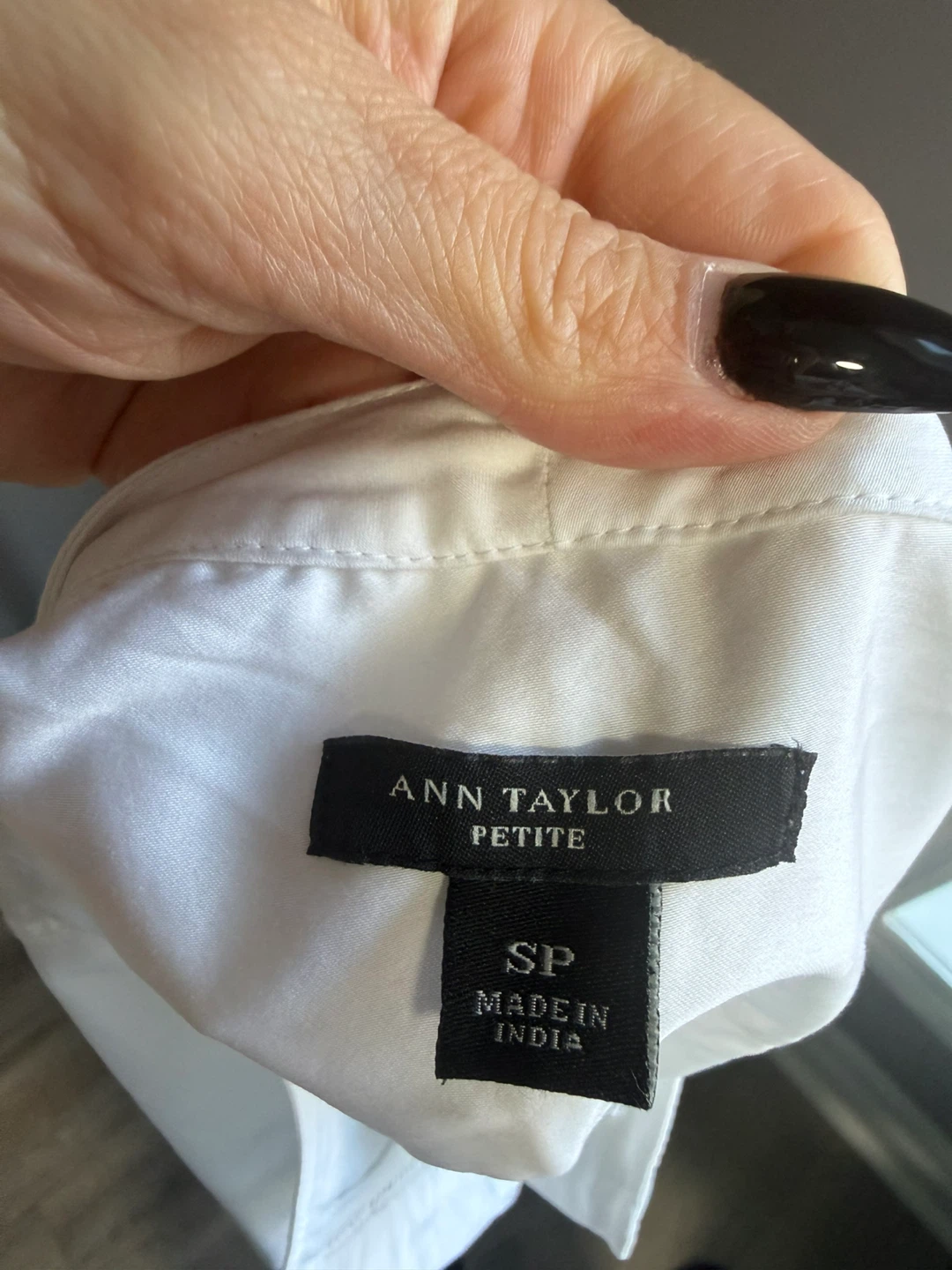 Ann Taylor Petite White Sleeveless Embroidered Top - SP - photo 3