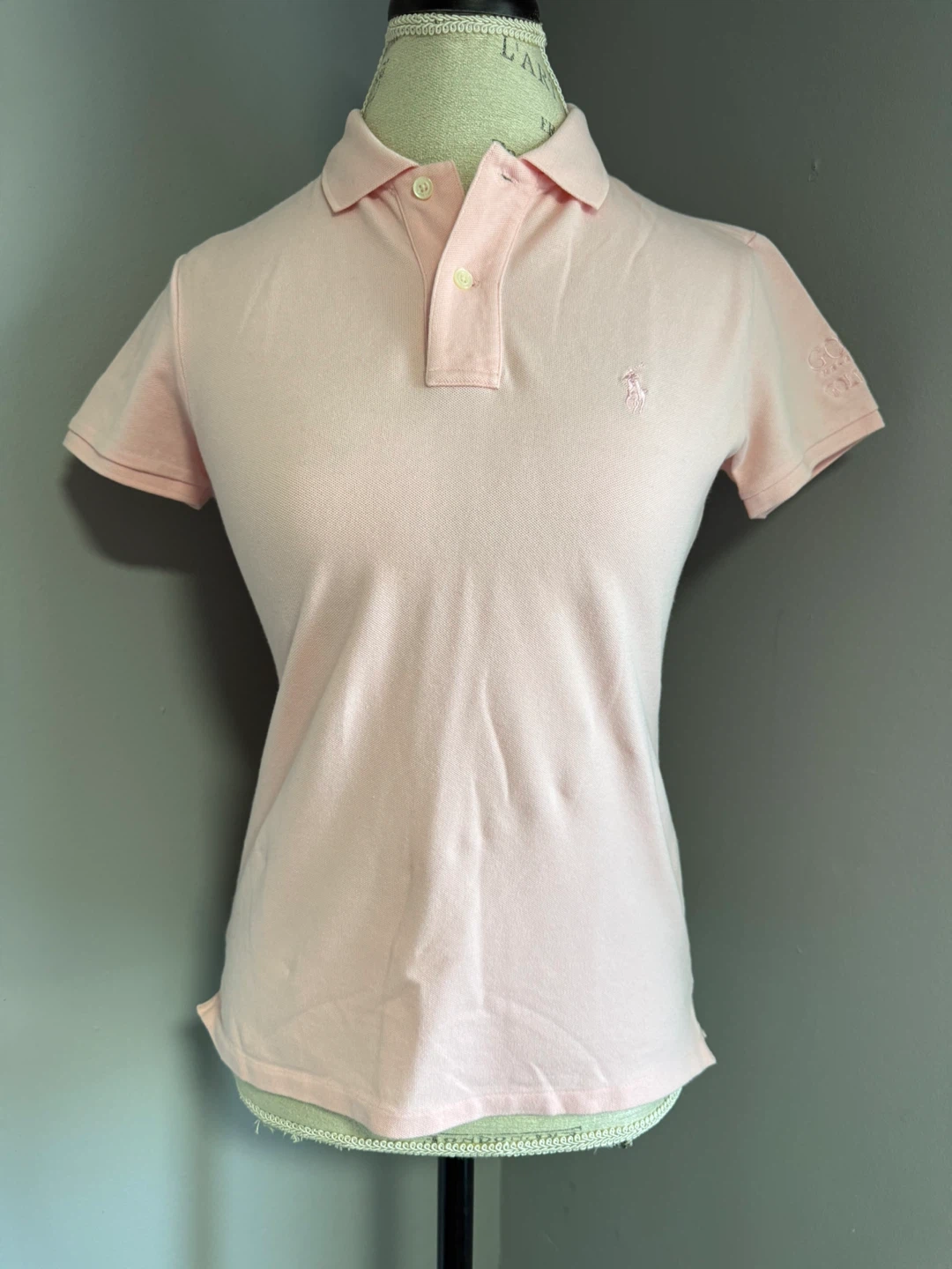 Ralph Lauren Golf Pink Polo Shirt - Size S