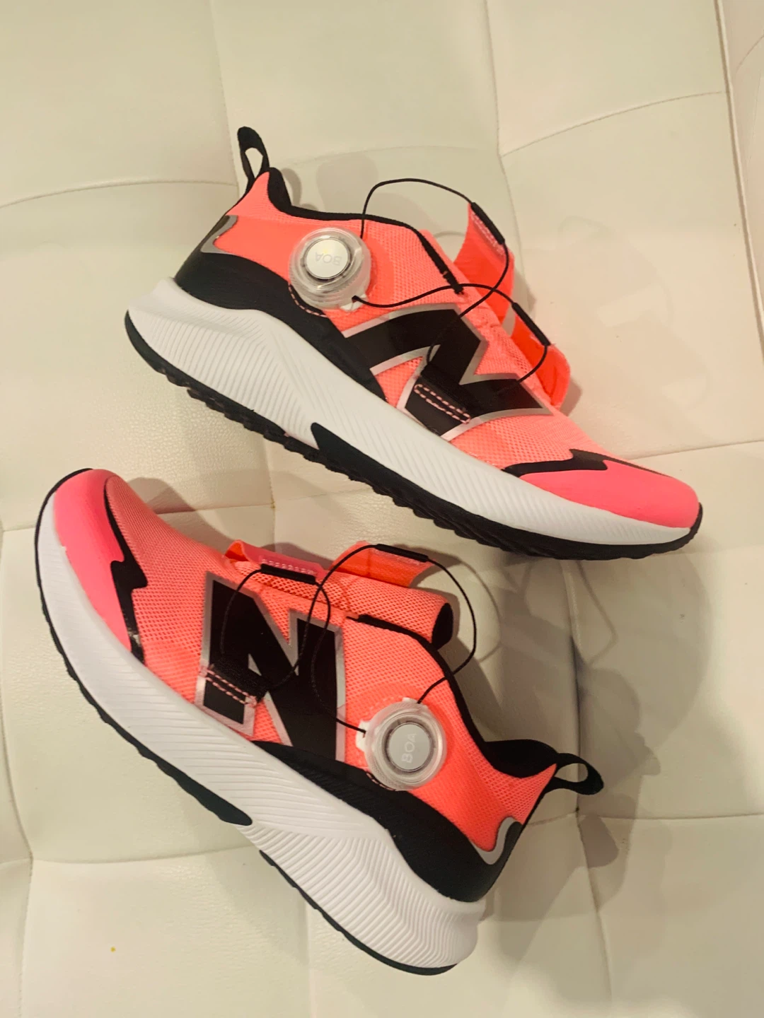 New Balance Kids Running Shoes Size 3 US Pink - photo 3