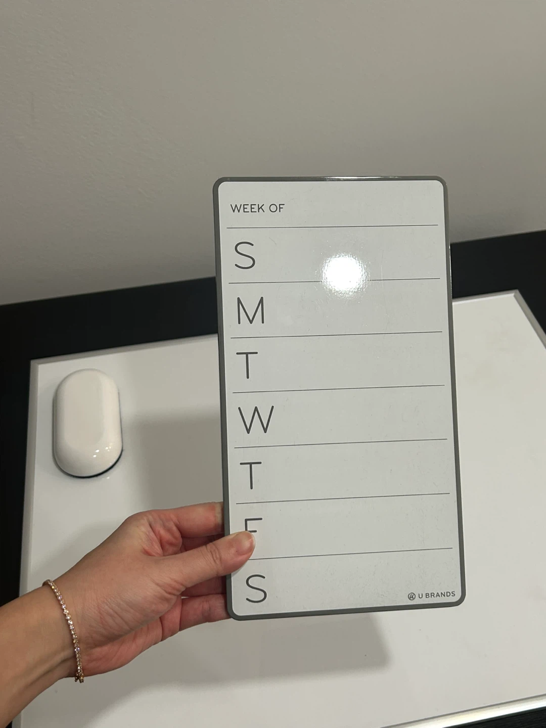 Magnetic Weekly Whiteboard with Eraser - photo 3