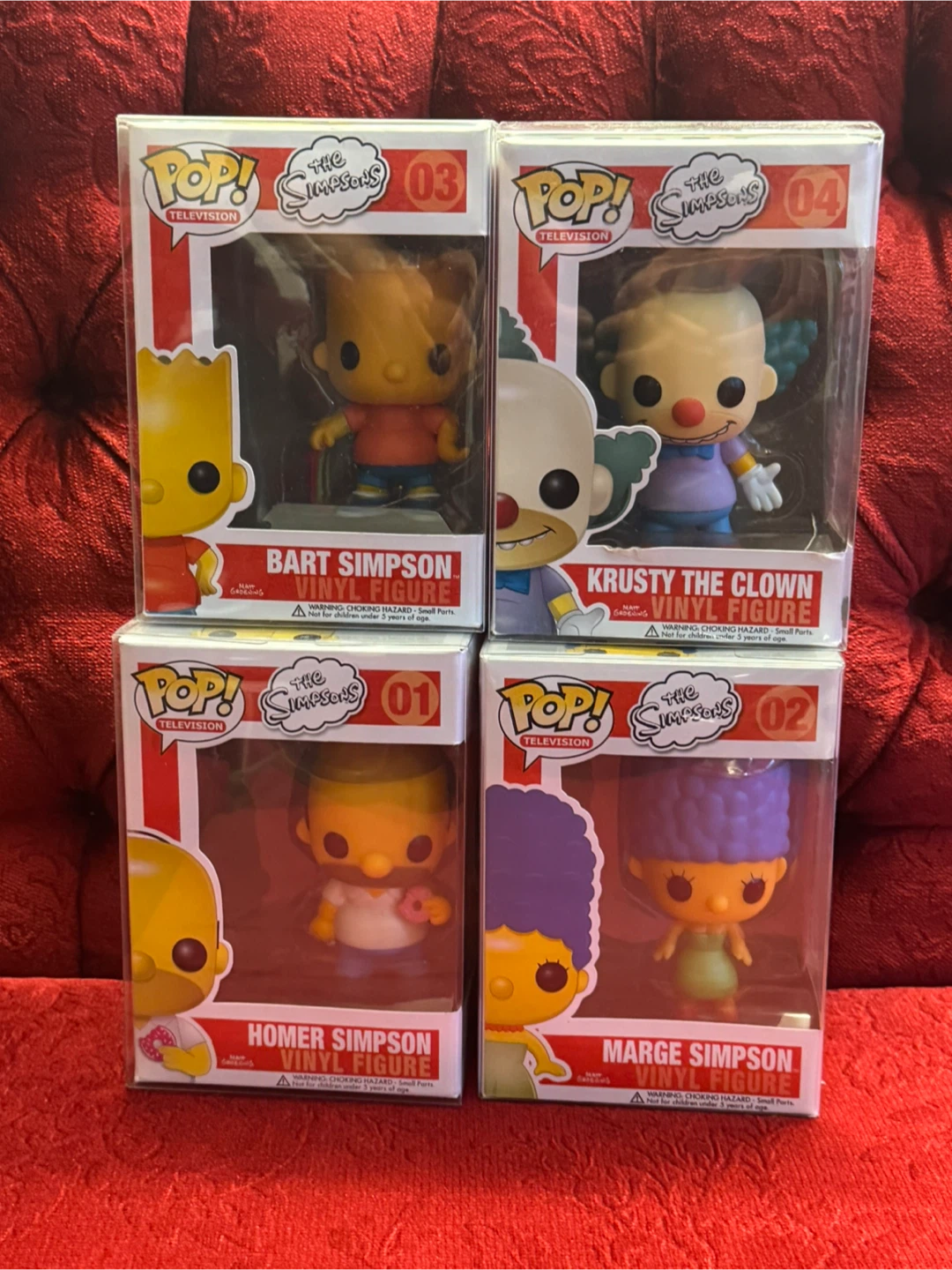 The Simpsons Funko Pops original $650 each