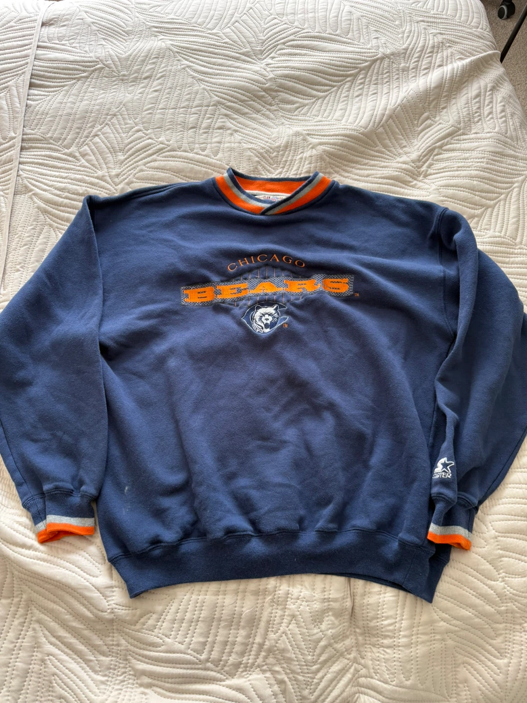 Starter Chicago Bears Crewneck Sweatshirt