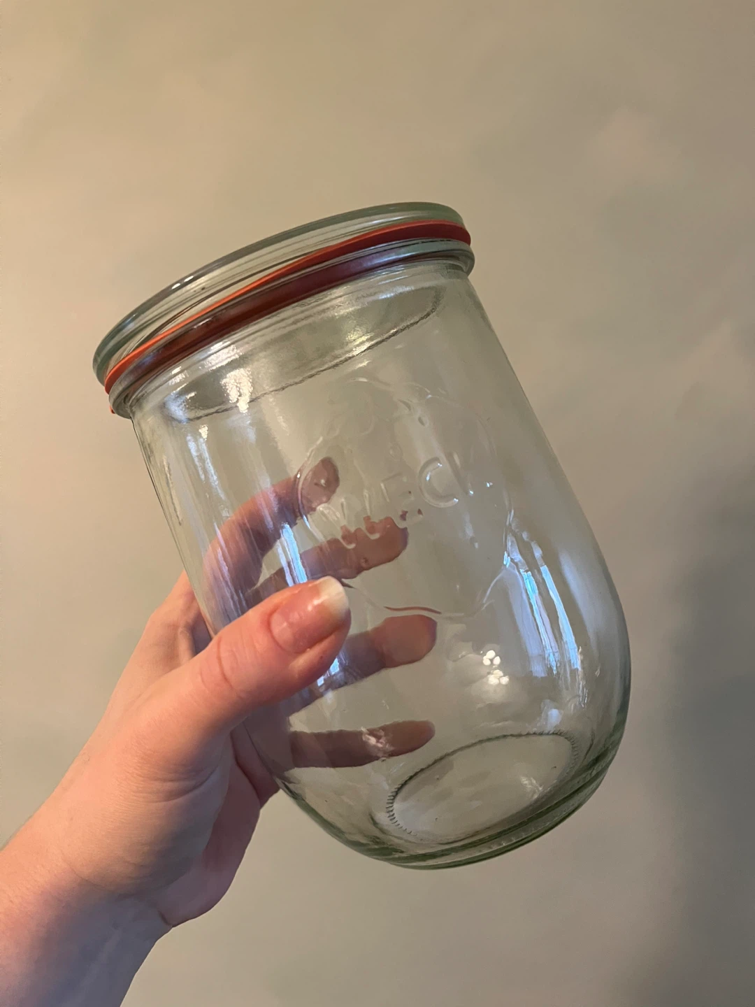 Weck Canning Jar with Lid