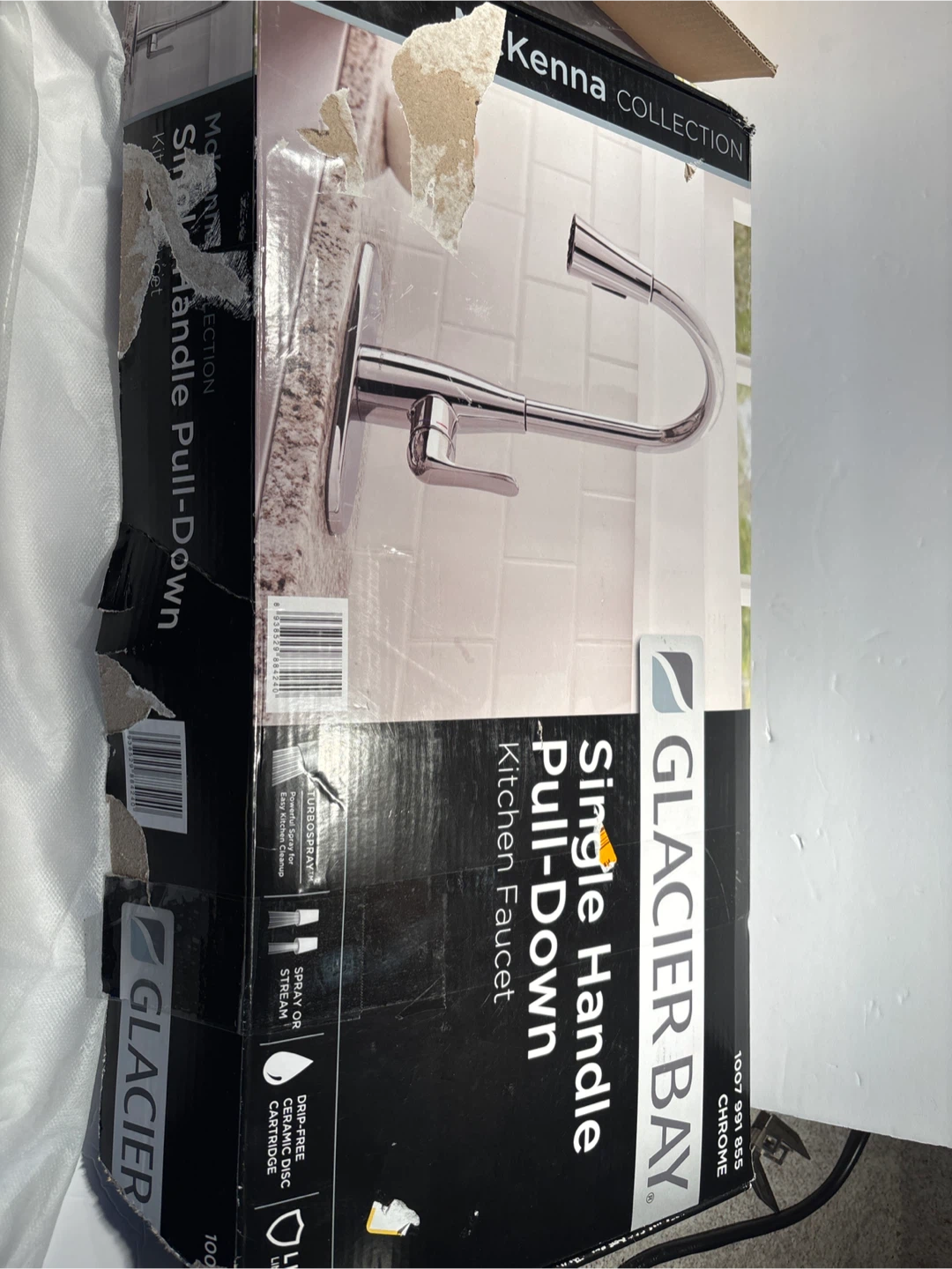 Glacier Bay Single Handle Pull-Down Kitchen Faucet