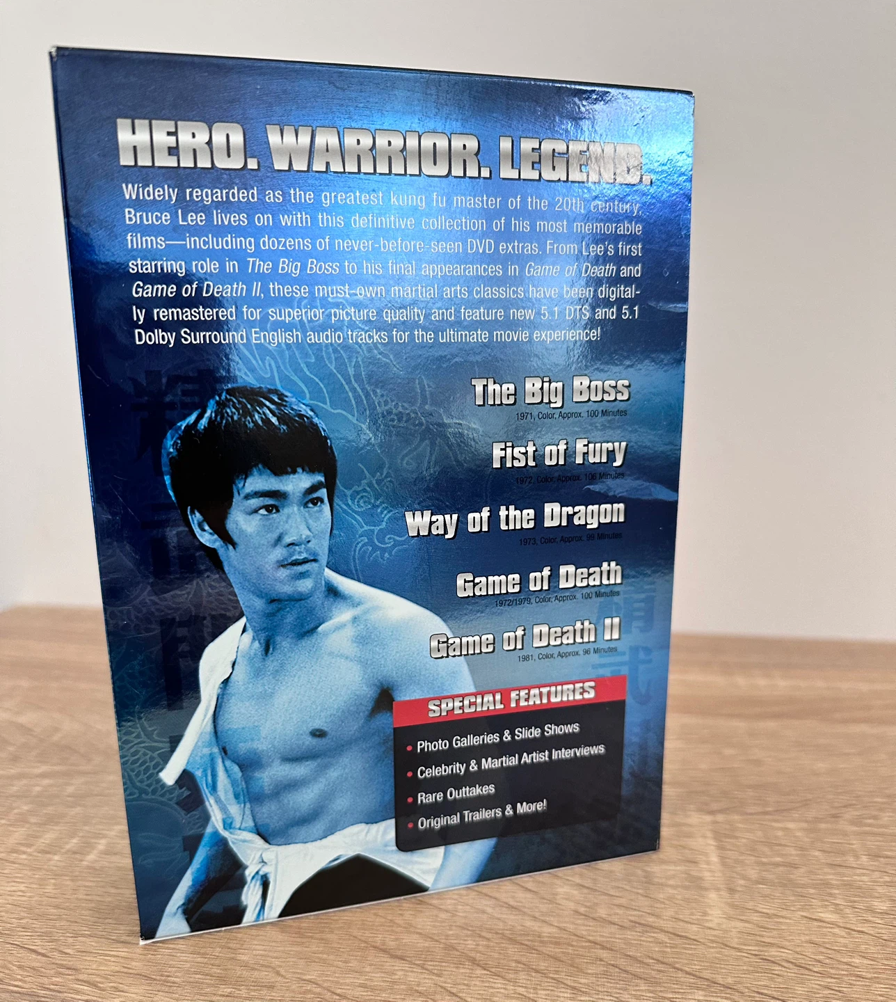 Bruce Lee Ultimate Collection DVD Set - photo 2
