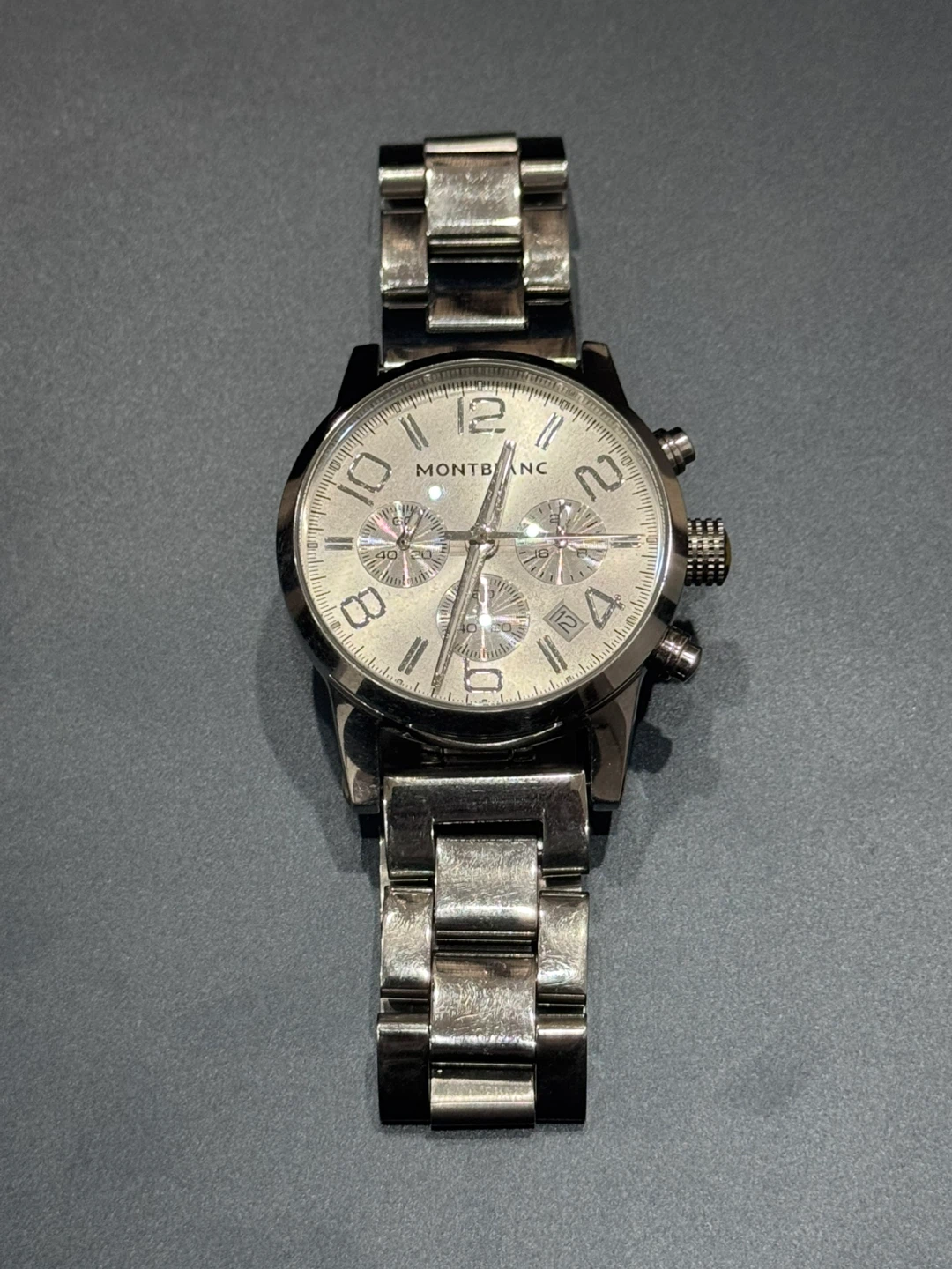 Montblanc Chronograph Stainless Steel Watch