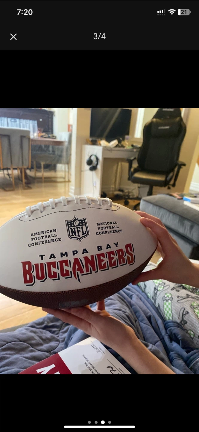 Wilson Tampa Bay Buccaneers Autographed Football - photo 2