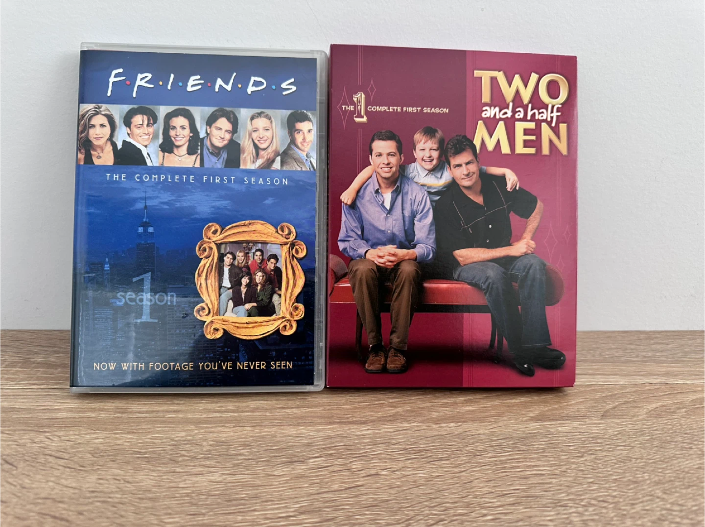 Friends & Two and a Half Men Complete First Seasons DVDs