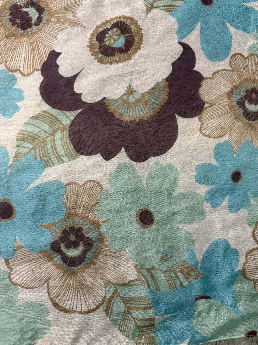 Floral Print Scarf - photo 2
