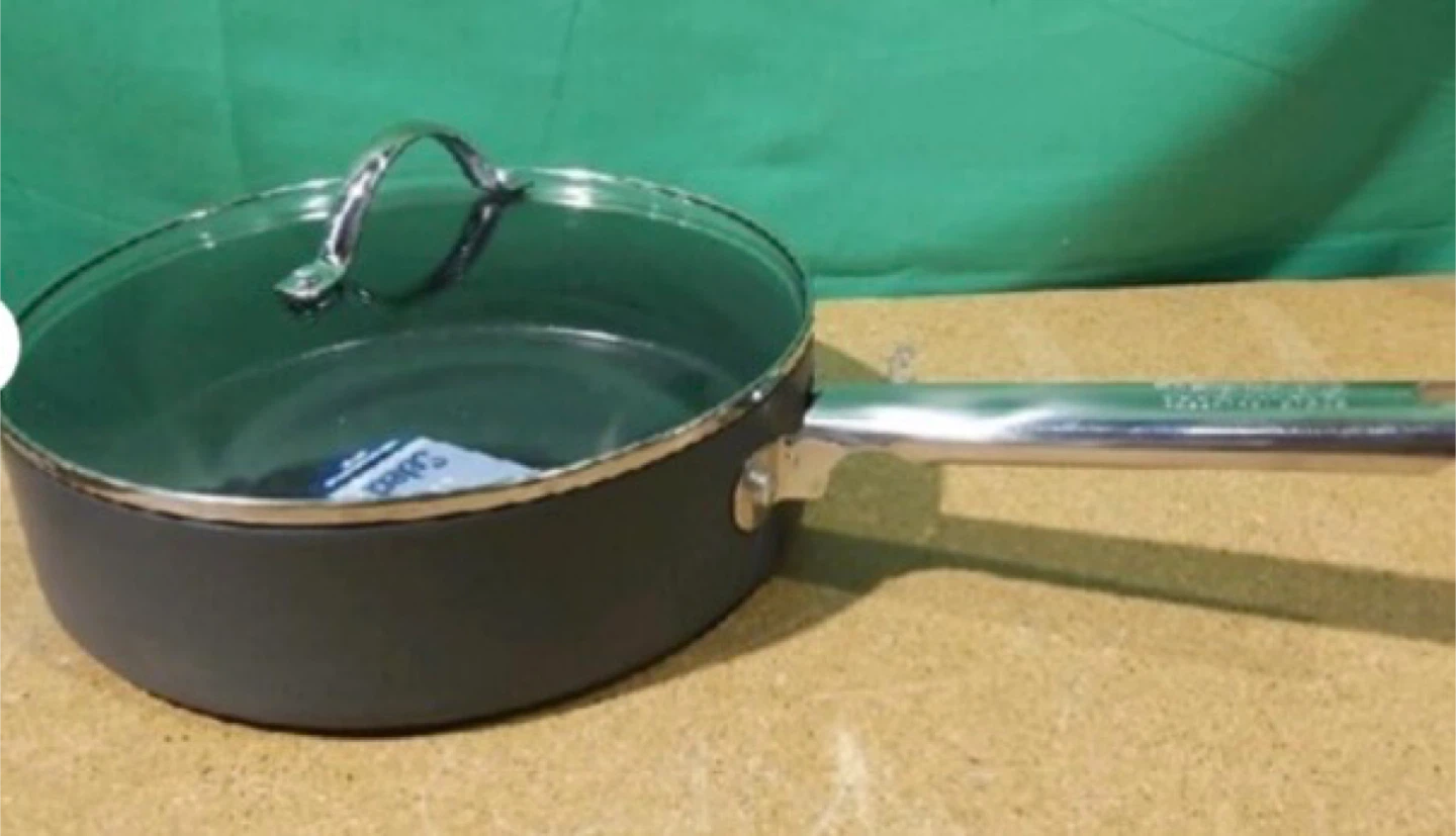 Thomas Stainless Steel Sauté Pan with Lid - photo 2
