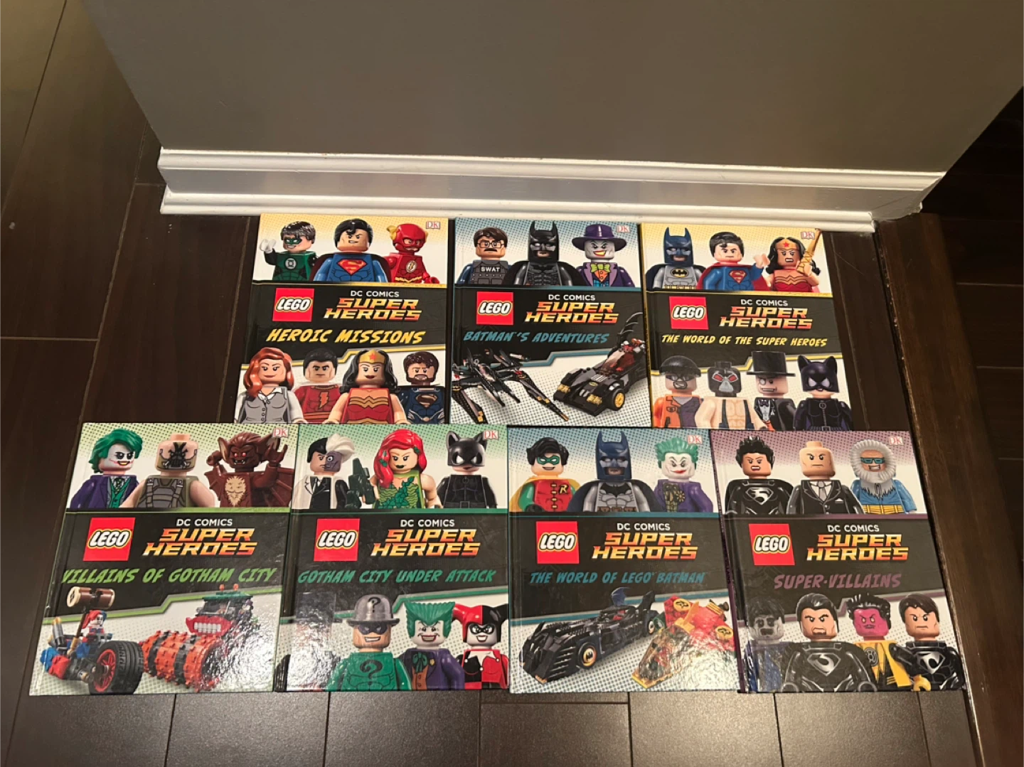LEGO DC Comics Super Heroes Books Lot+hero storybook