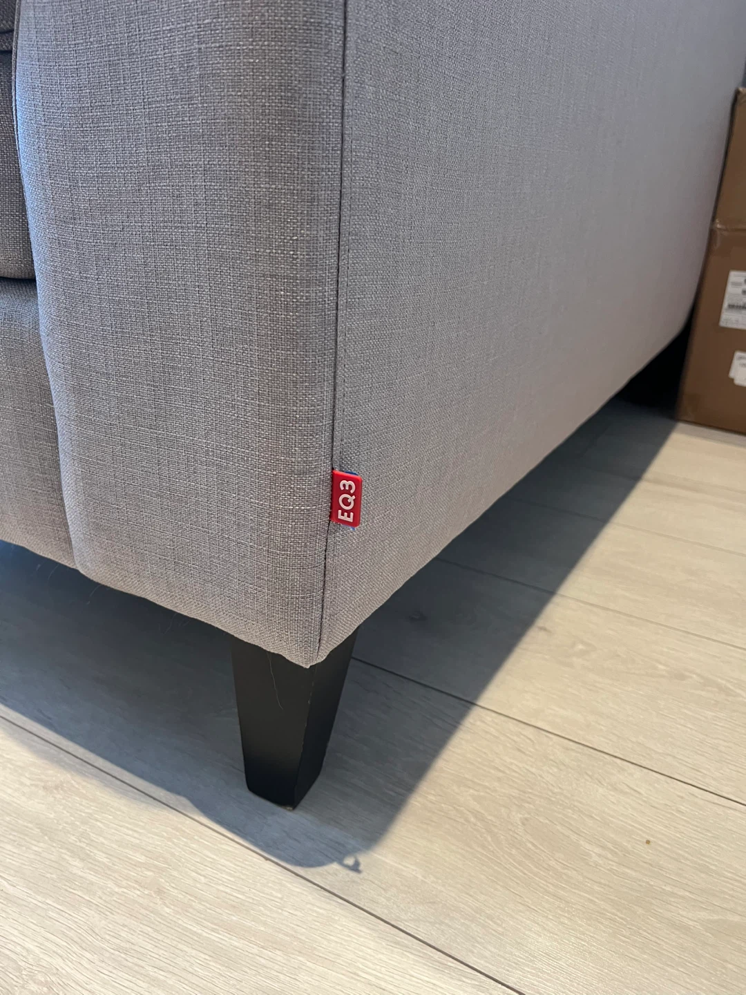 EQ3 Sectional Sofa - Polo/Light Grey - photo 4