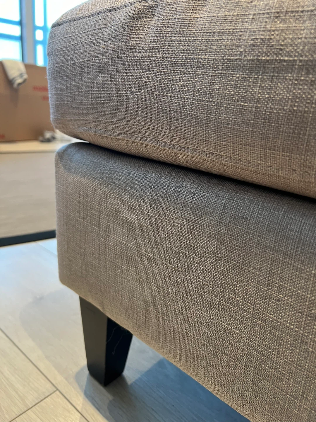 EQ3 Sectional Sofa - Polo/Light Grey - photo 3