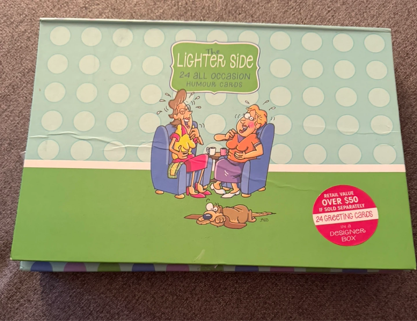 24 All Occasion Humour Cards - “The Lighter Side” - photo 2