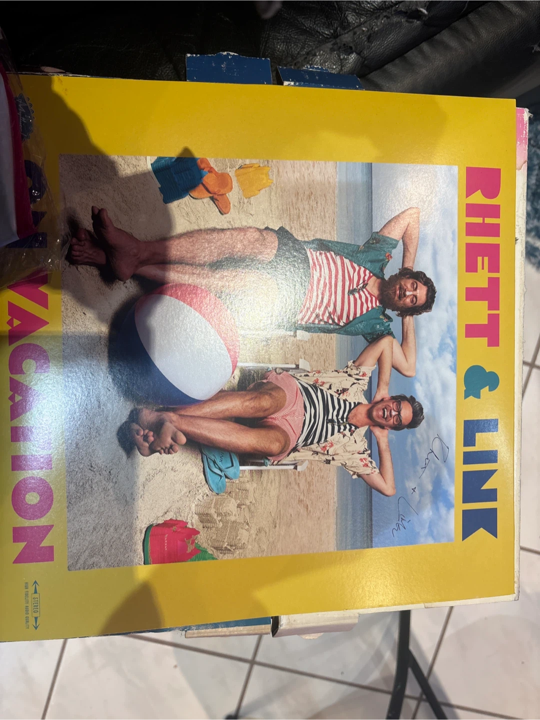 Rhett & Link Vacation Vinyl Record