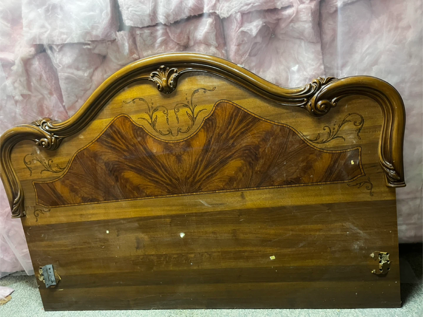 Vintage Wooden Headboard