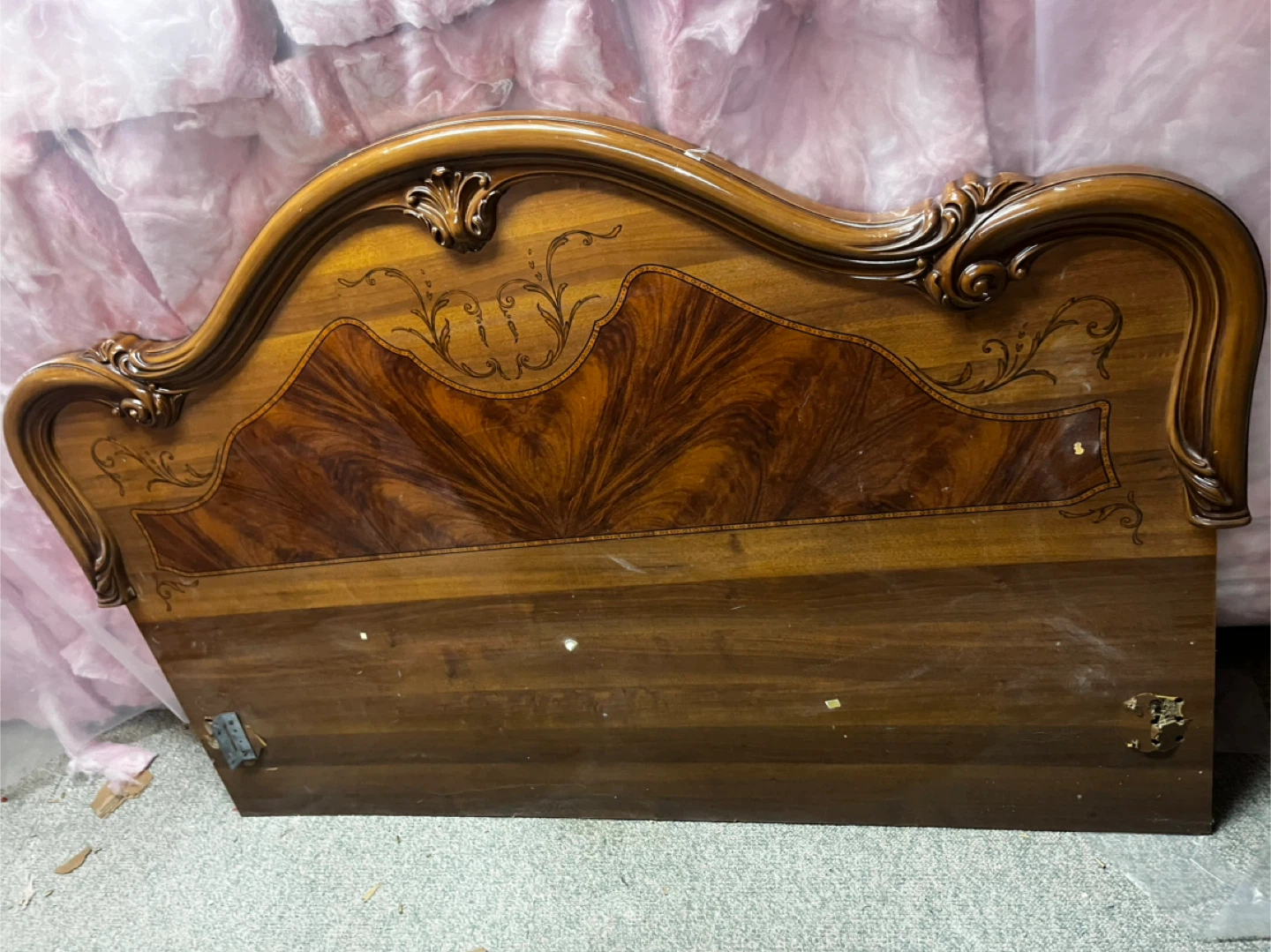 Vintage Wooden Headboard - photo 2