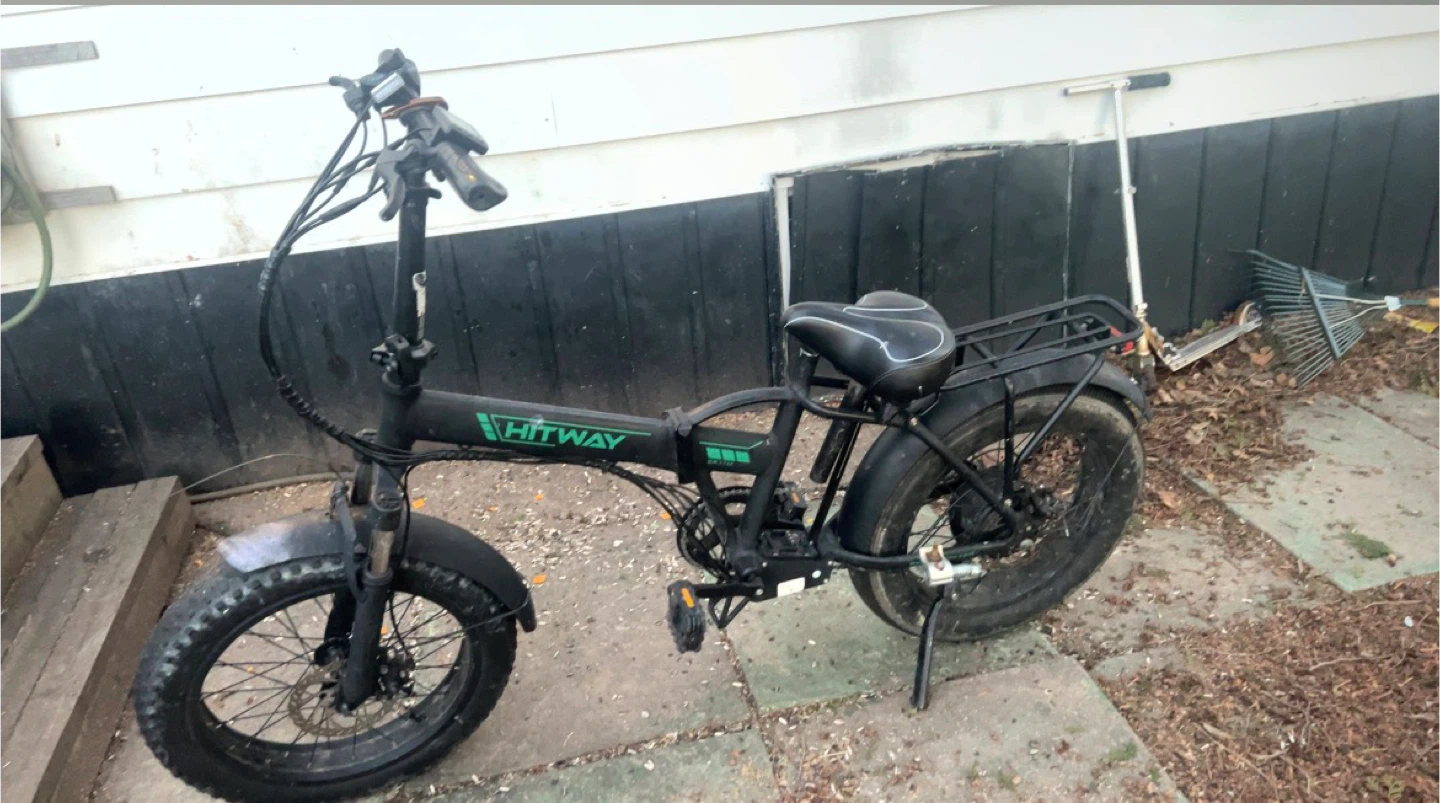 HITWAY BK11M Folding Electric Fat Bike (unknown condition) - photo 2