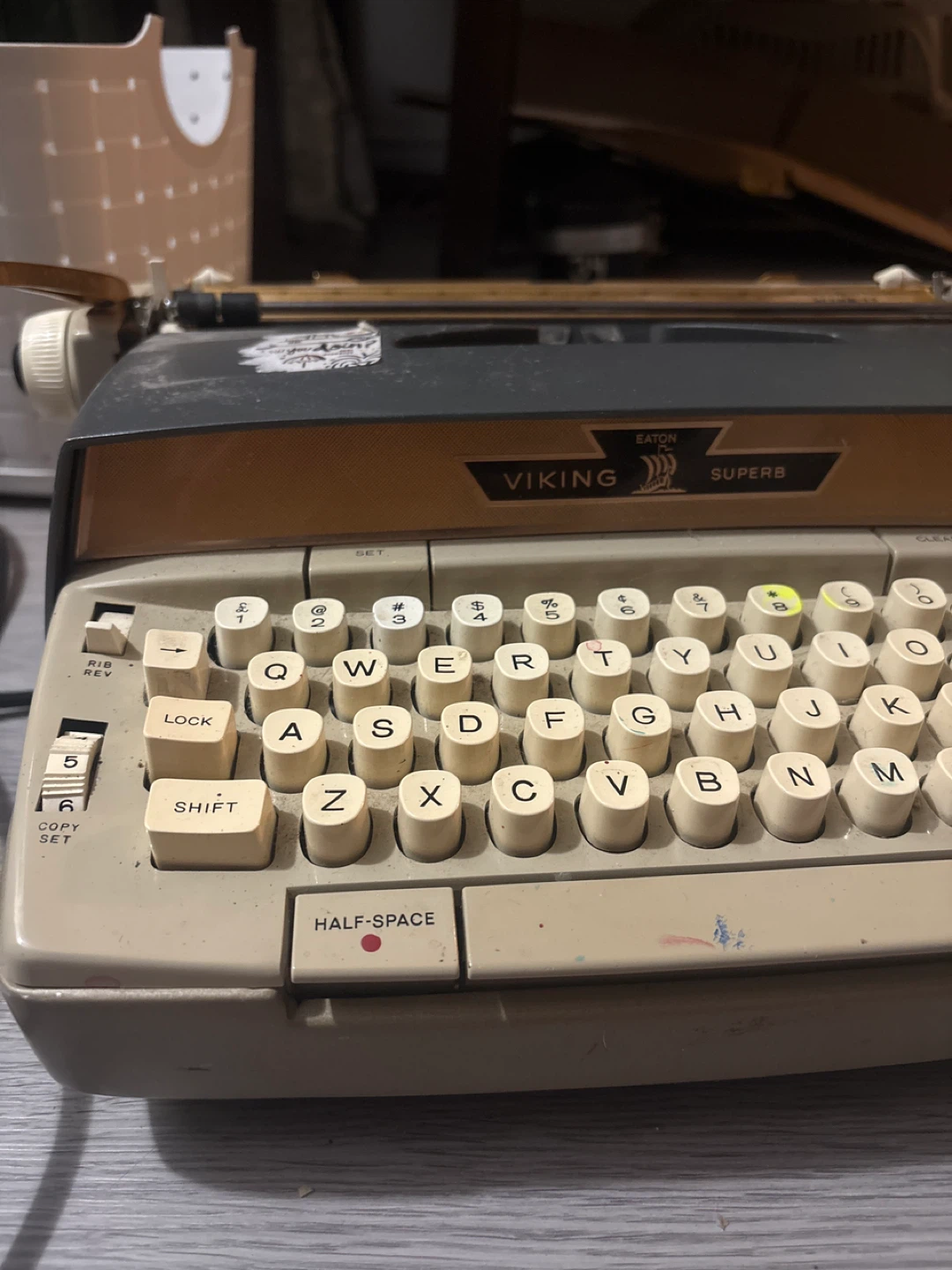 Eaton Viking Superb Mark 12 Typewriter - photo 3