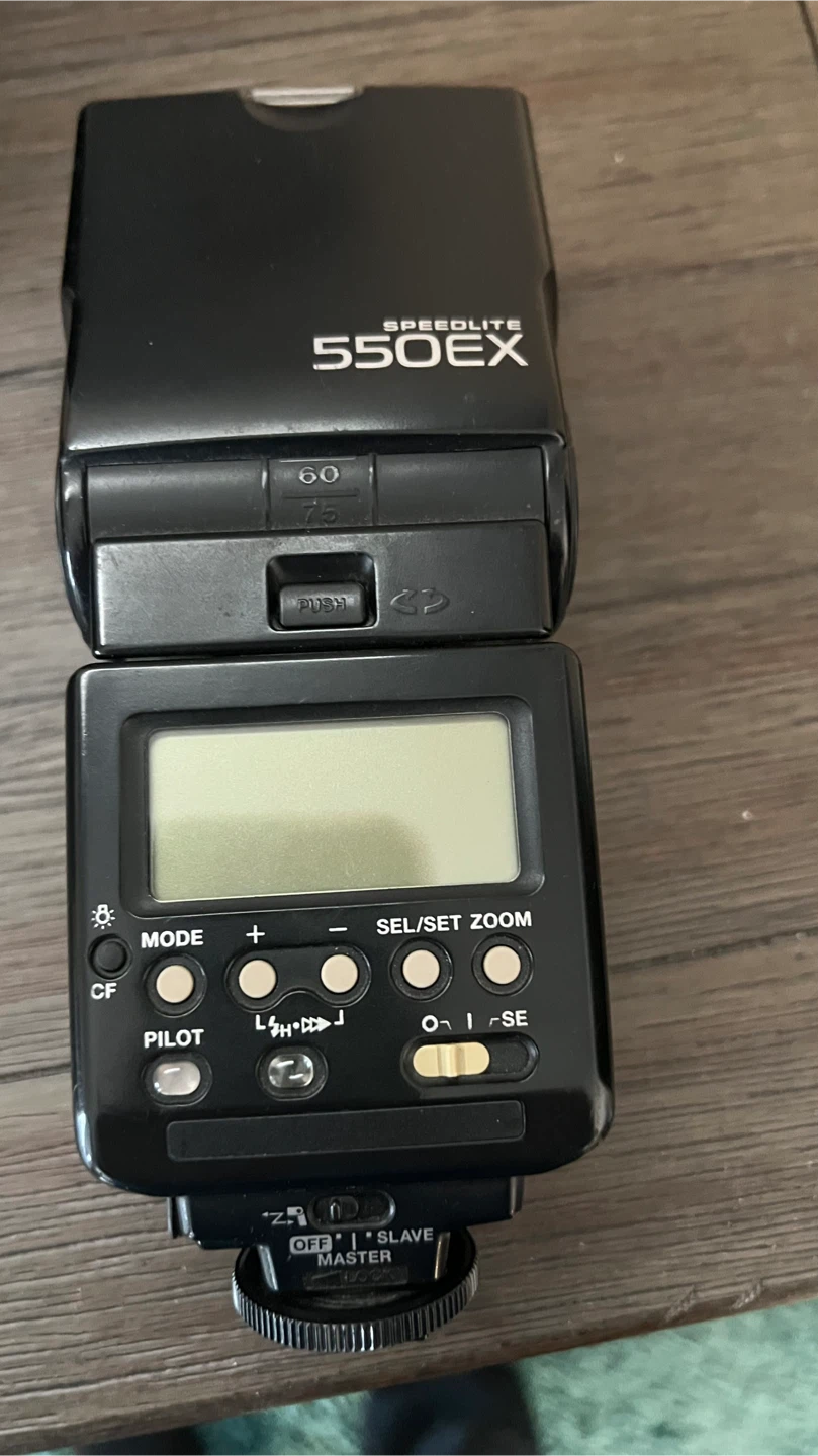 Canon Speedlite 550EX Camera Flash - photo 2