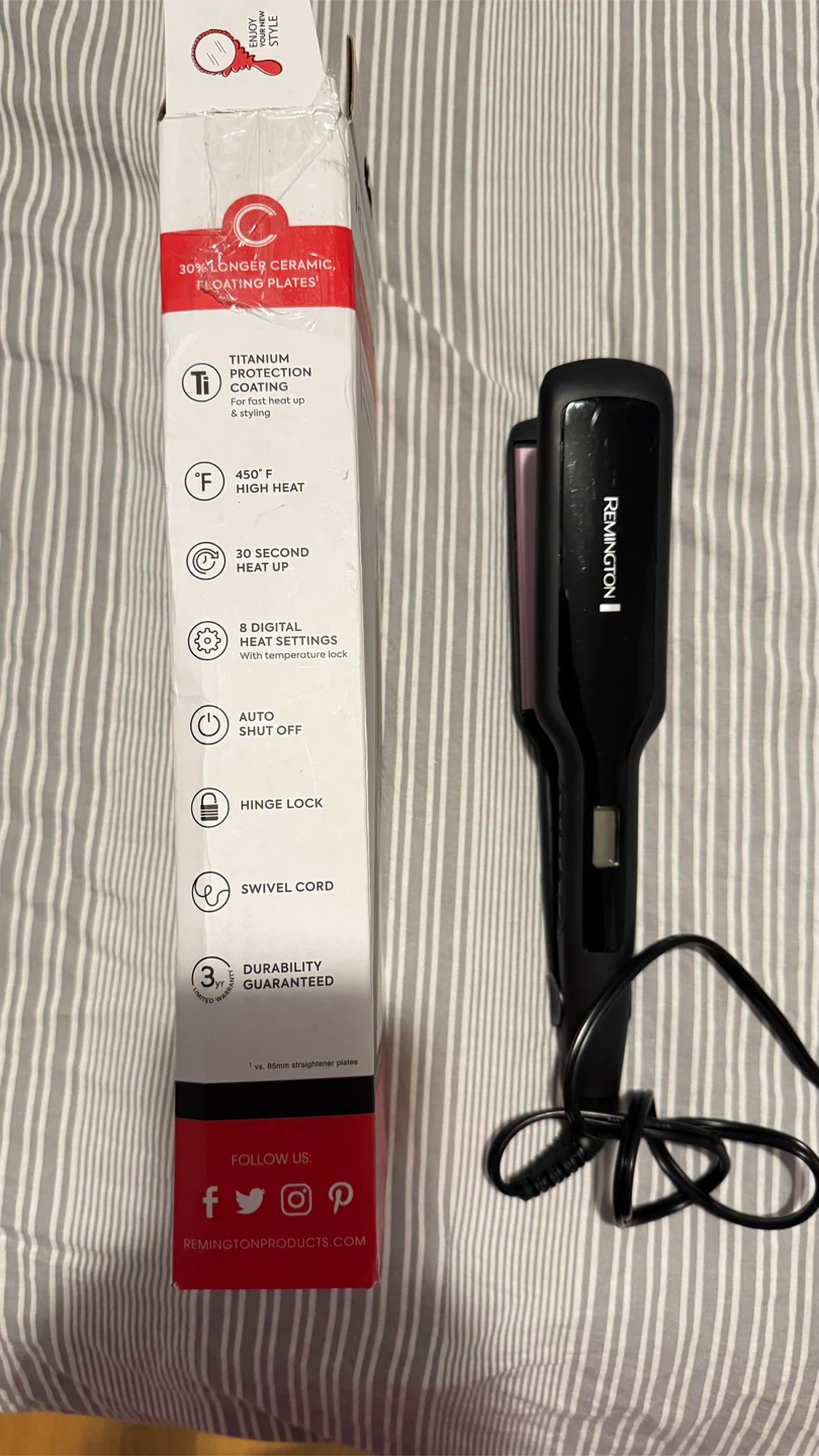 Remington 1 1/4" Anti-Static Flat Iron - photo 2